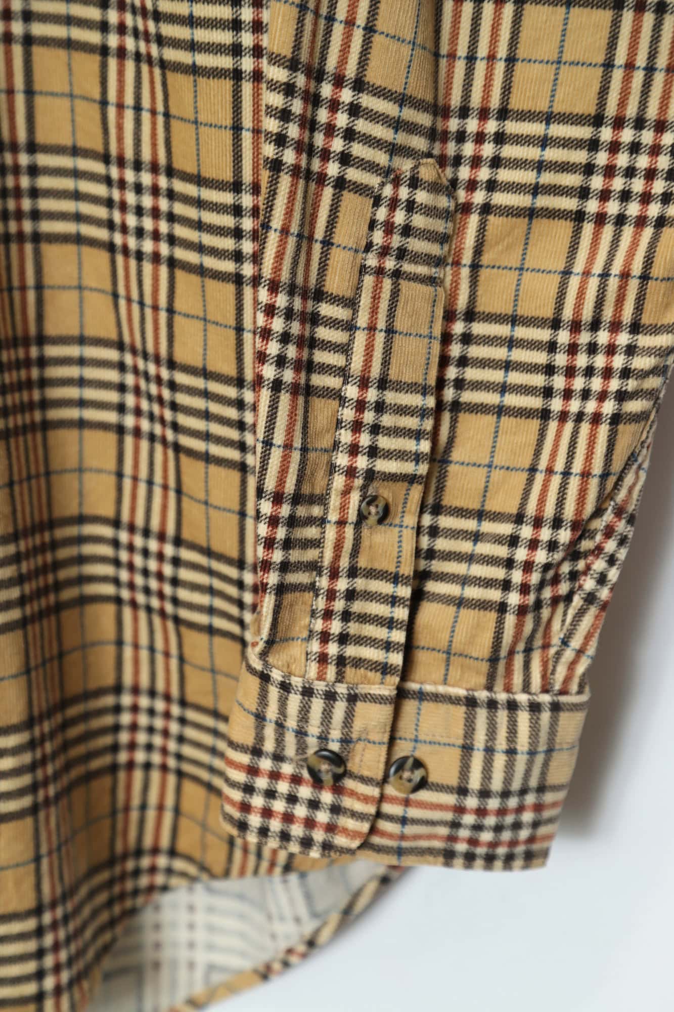 VINTAGE CORDUROY PRINTED SHIRT/L - 画像 (5)