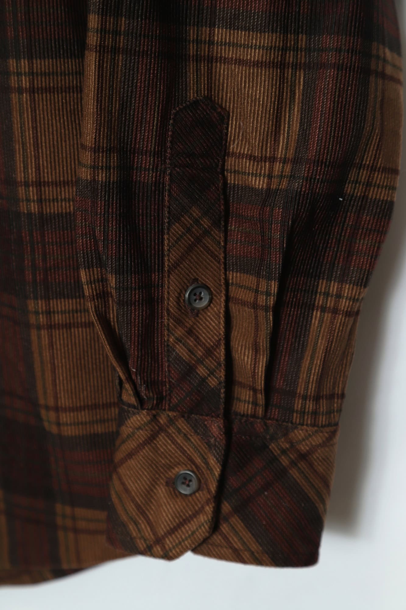 VINTAGE CORDUROY PRINTED SHIRT/L - 画像 (5)