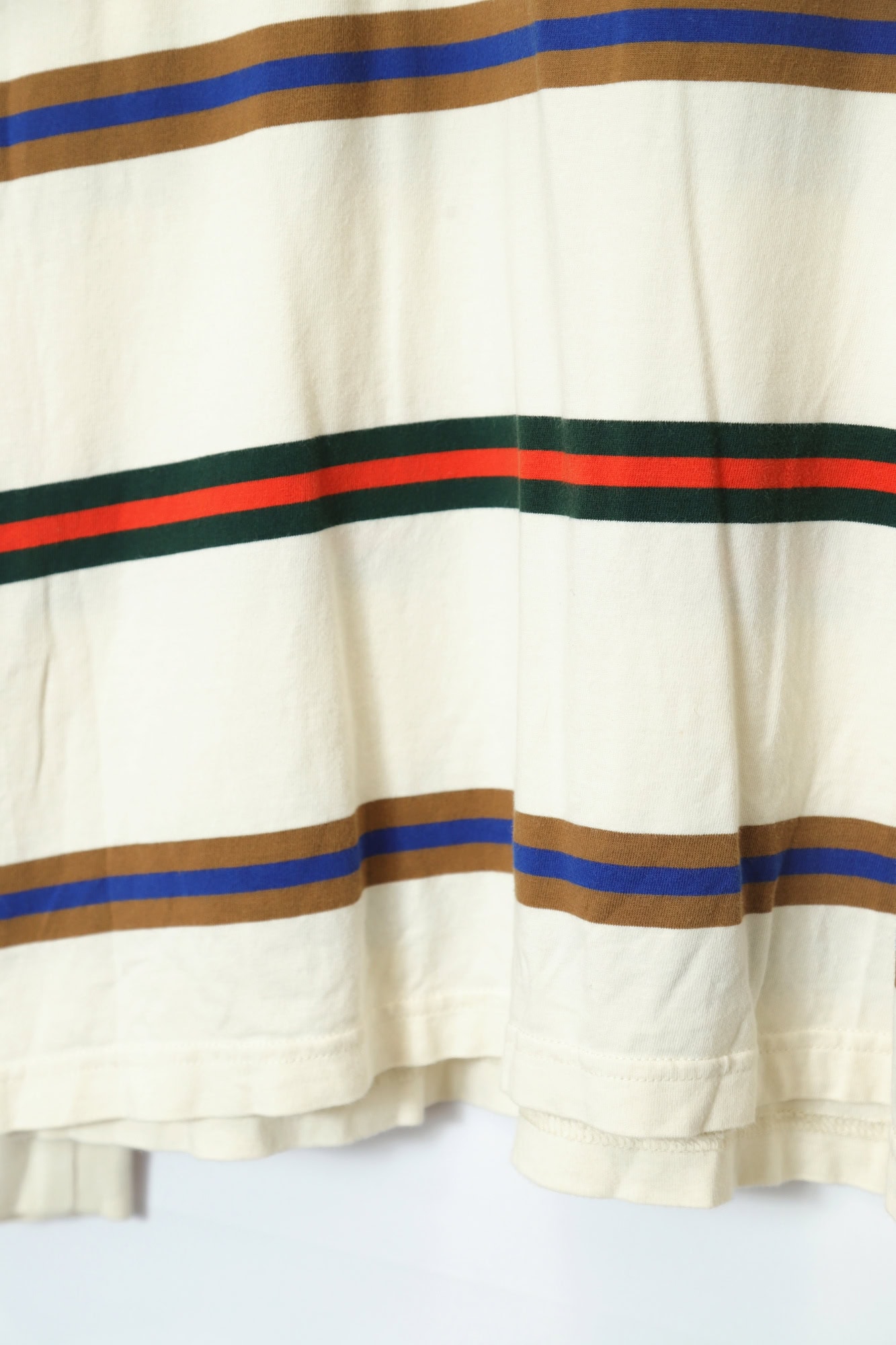 VINTAGE BORDER PRINTED LONG SLEEVE T-SHIRT/XL - 画像 (3)