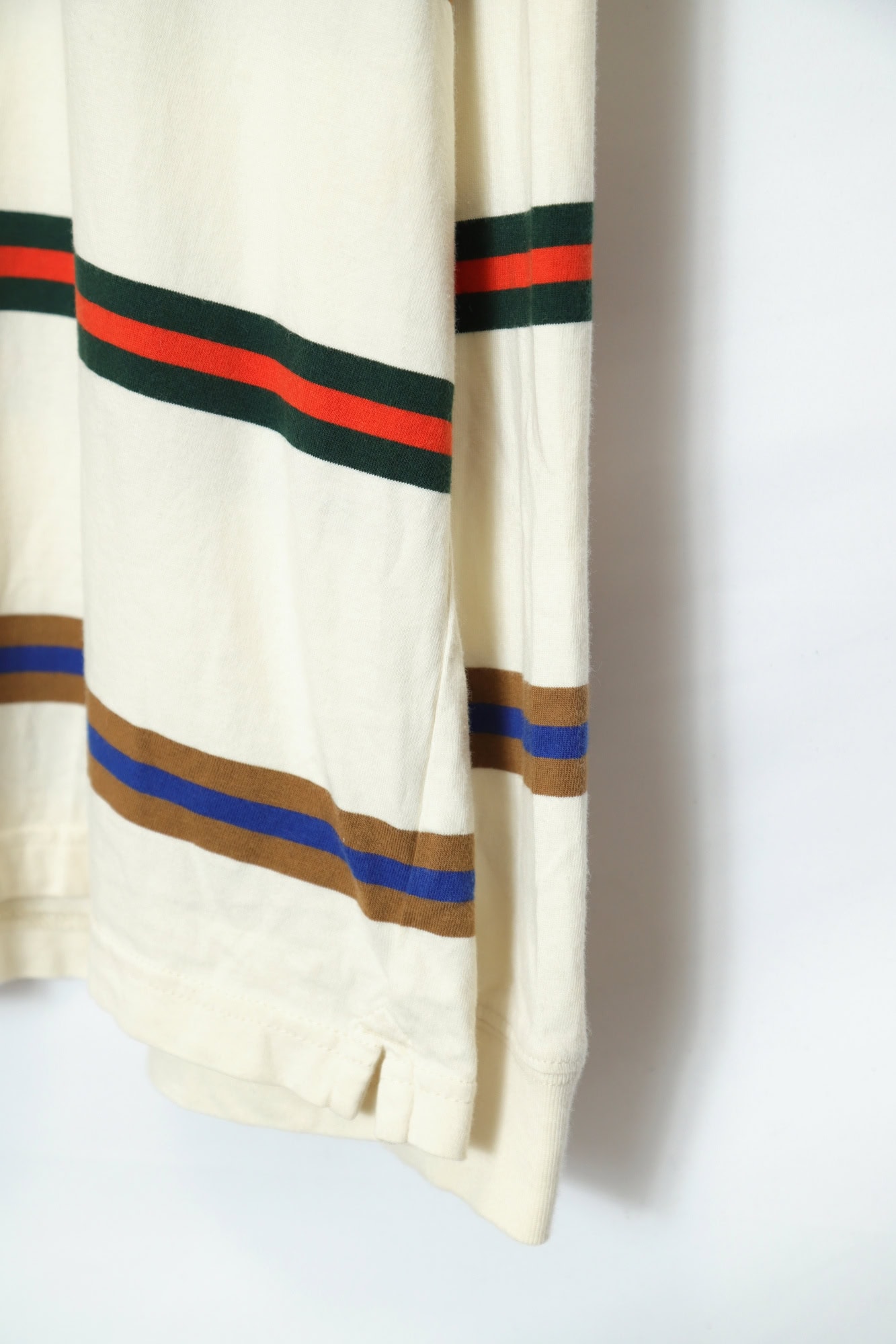 VINTAGE BORDER PRINTED LONG SLEEVE T-SHIRT/XL - 画像 (4)