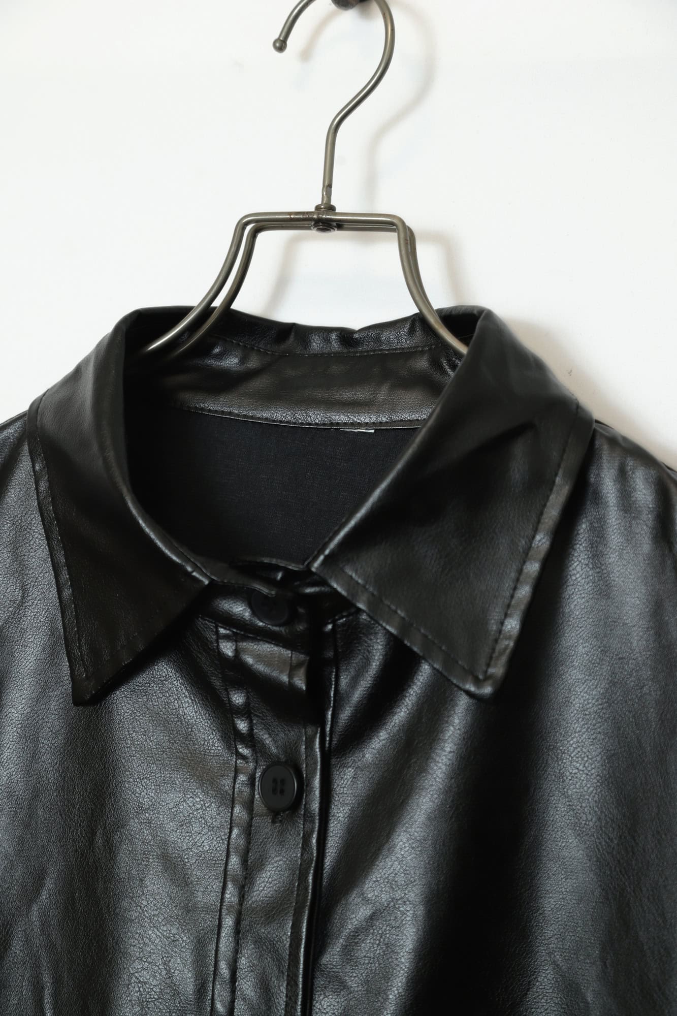 Alternative view of VINTAGE FAKE LEATHER CPO JACKET/L