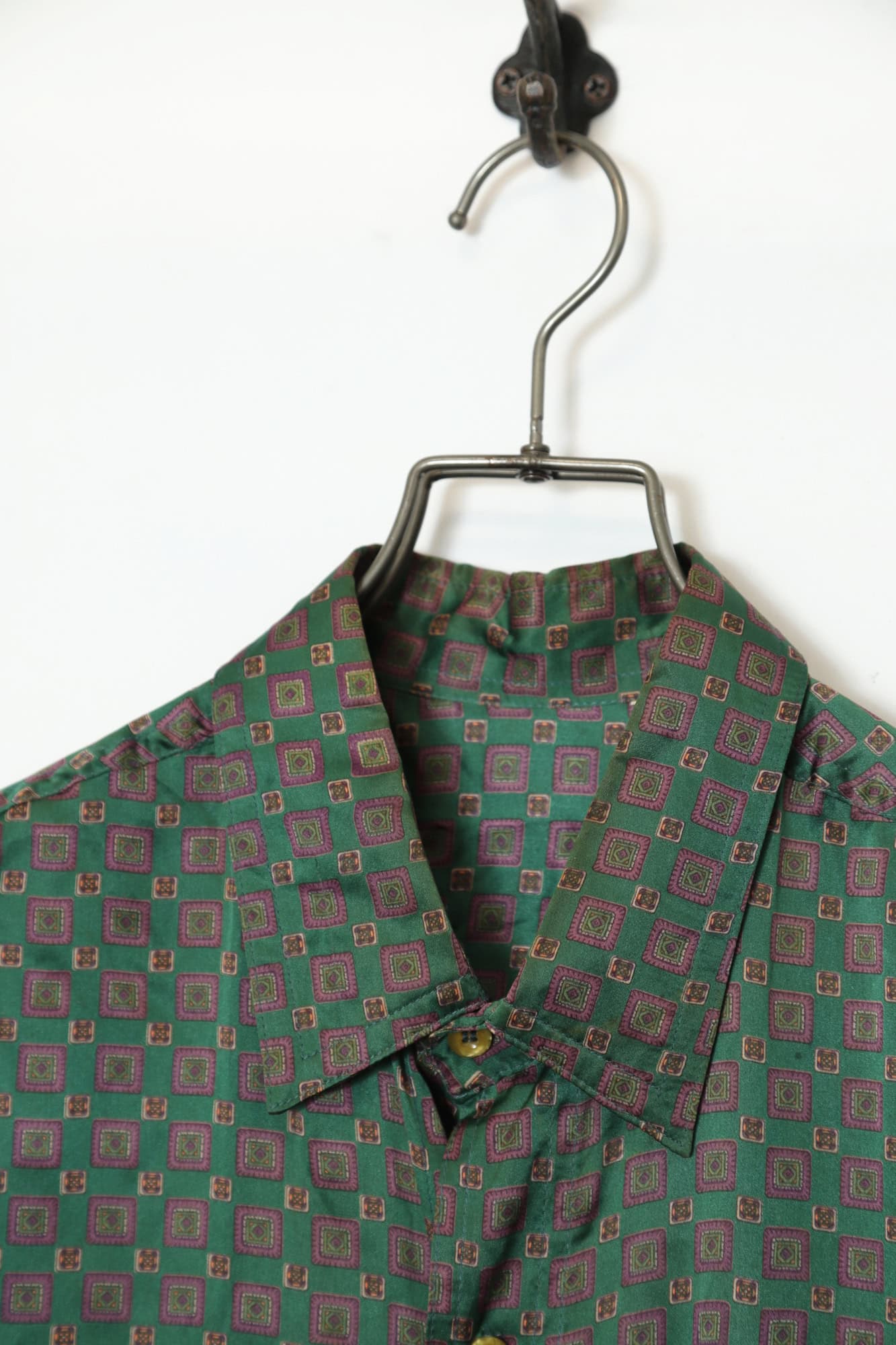 Alternative view of VINTAGE PATTERN PRINTED SHIRT/L