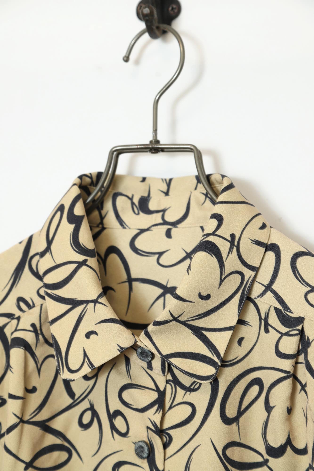 Alternative view of VINTAGE PATTERN PRINTED SHIRT/M