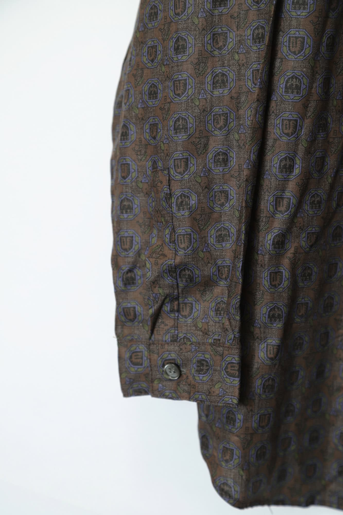 VINTAGE PATTERN PRINTED SHIRT/M - 画像 (5)