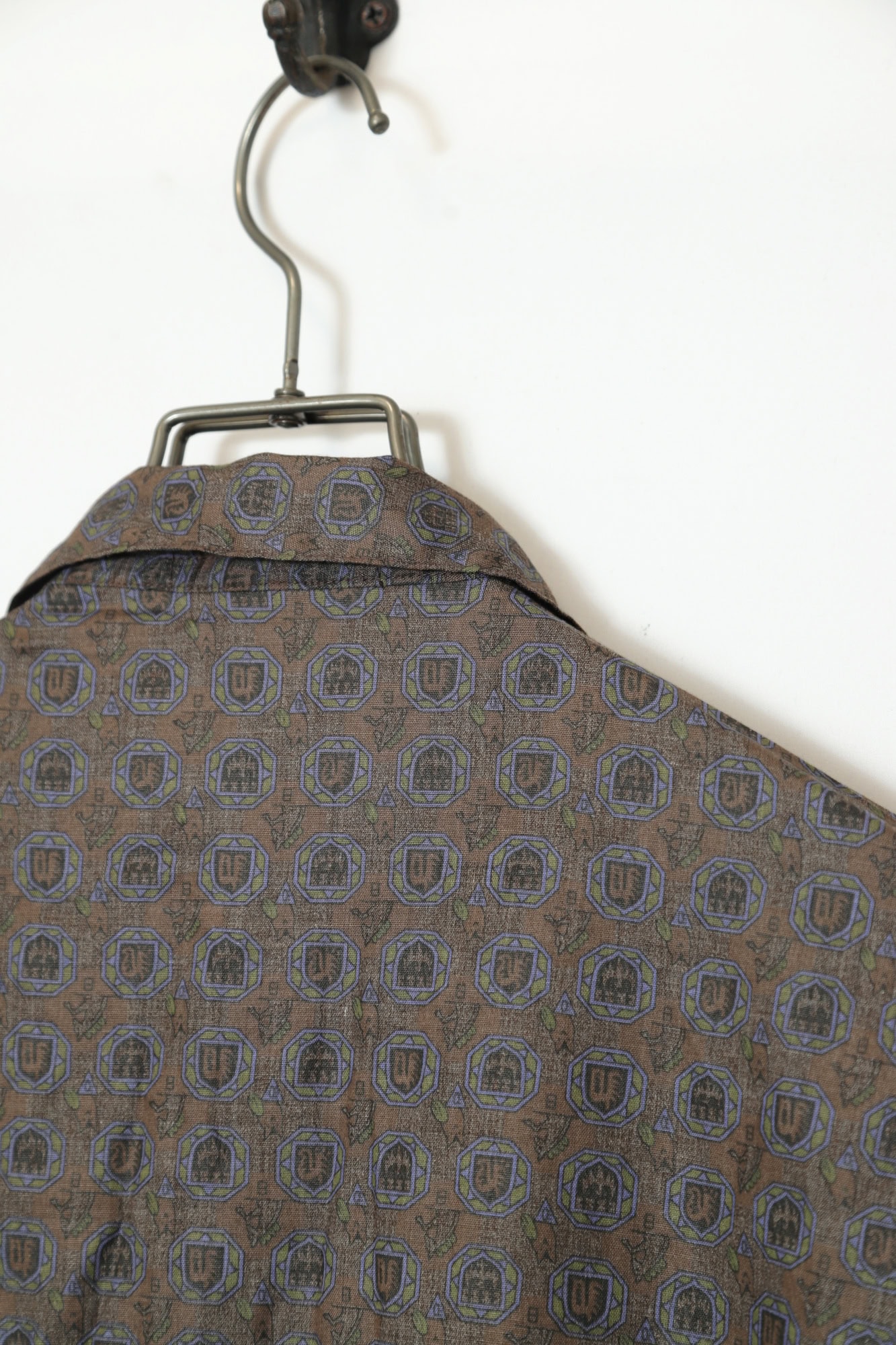 VINTAGE PATTERN PRINTED SHIRT/M - 画像 (7)