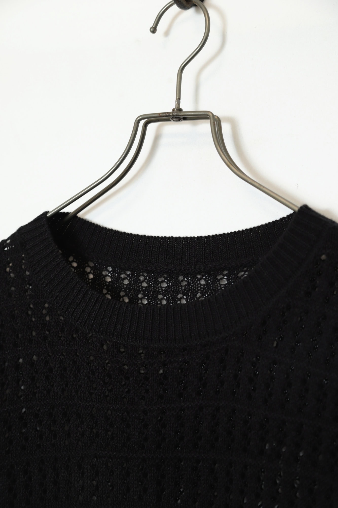 Alternative view of VINTAGE MESH KNITTED SWEATER/L