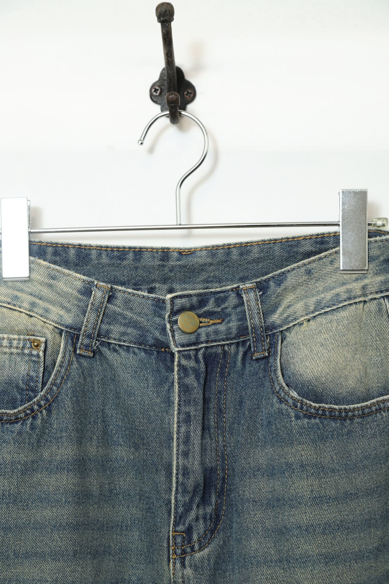 Alternative view of VINTAGE WIDE DENIM PANTS/W70