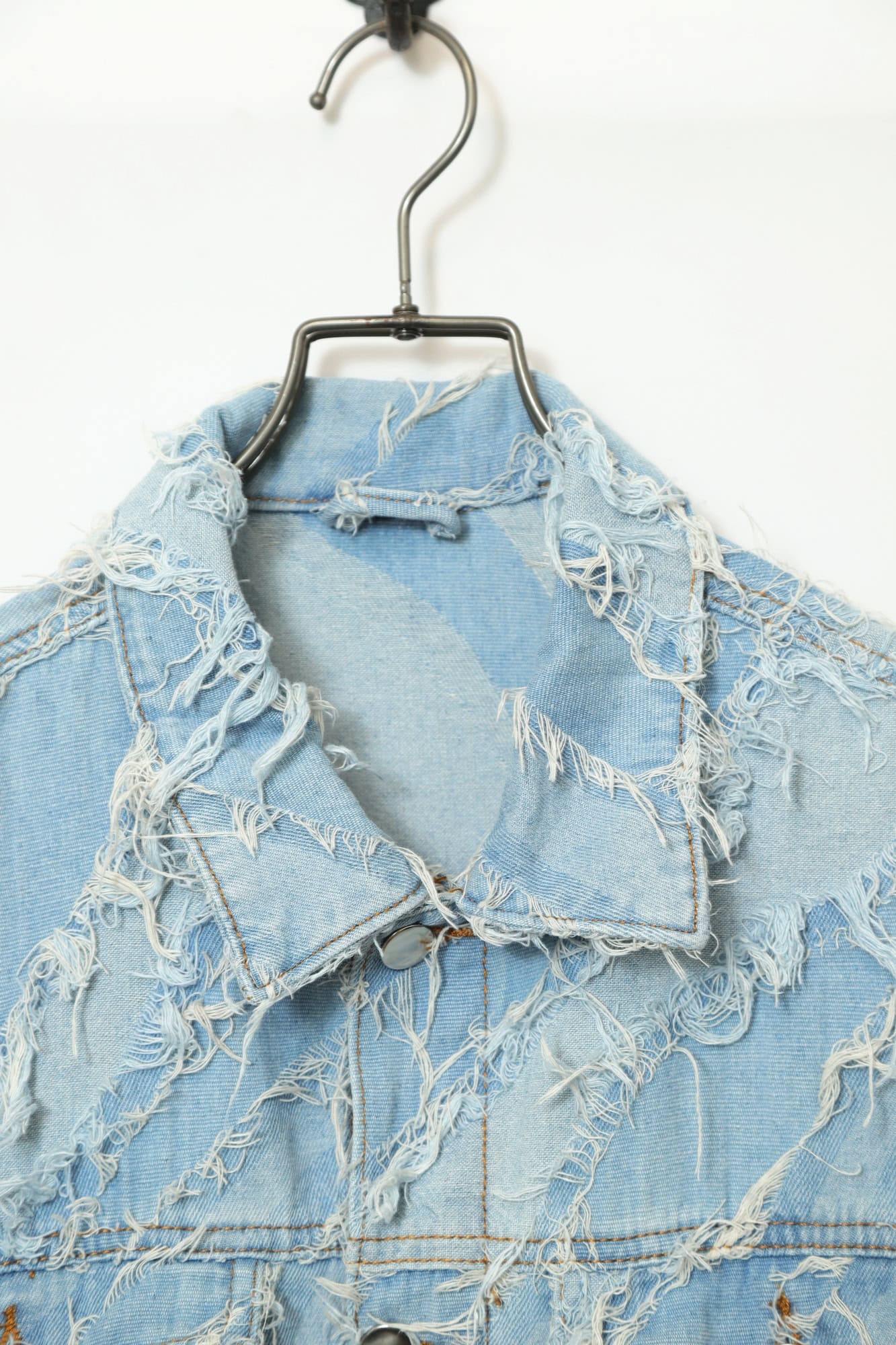 Alternative view of VINTAGE GRUNGE CUSTOM DENIM JACKET/L