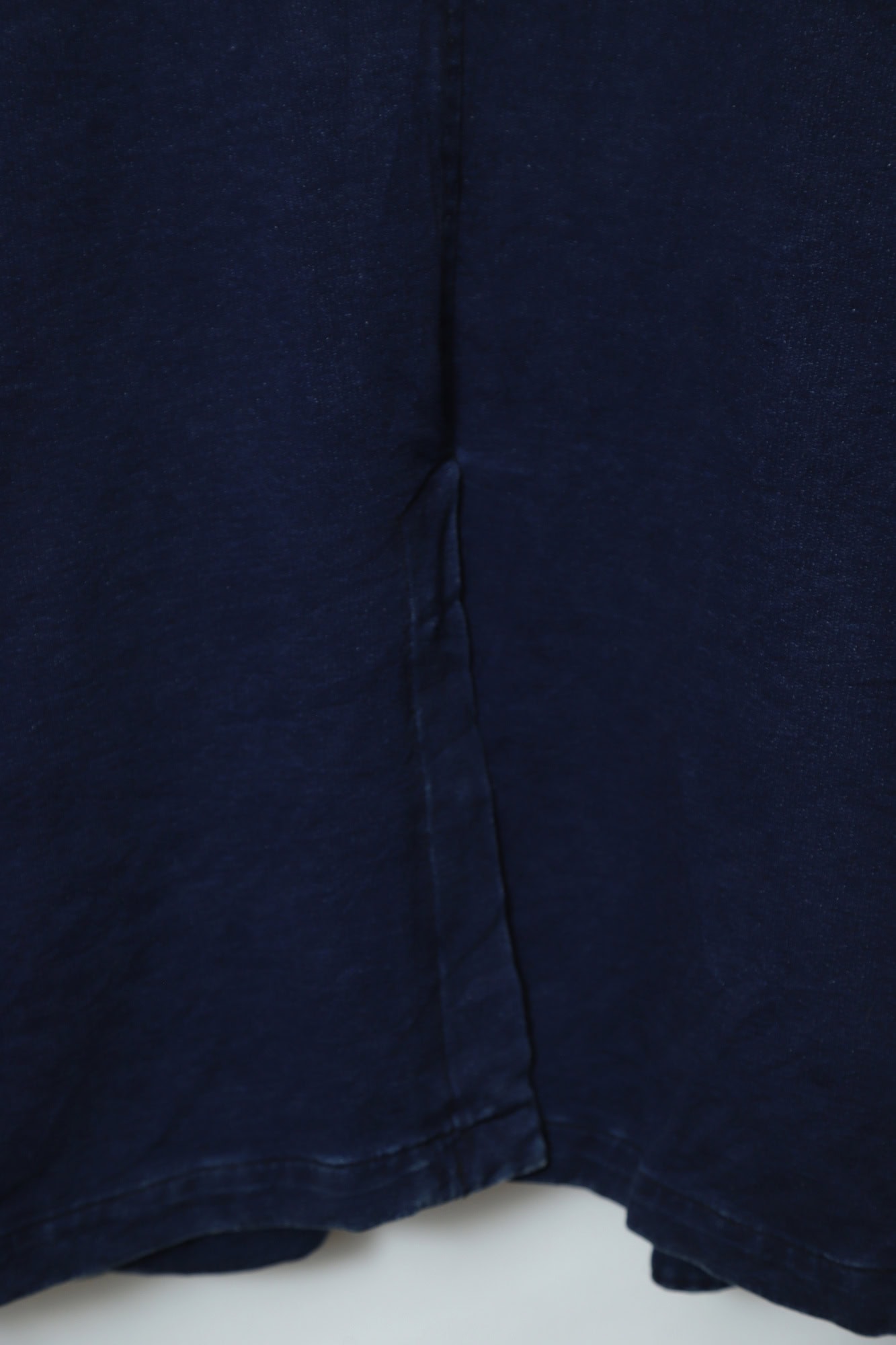 VINTAGE KNITTED DENIM TAILORED JACKET/XL - 画像 (10)