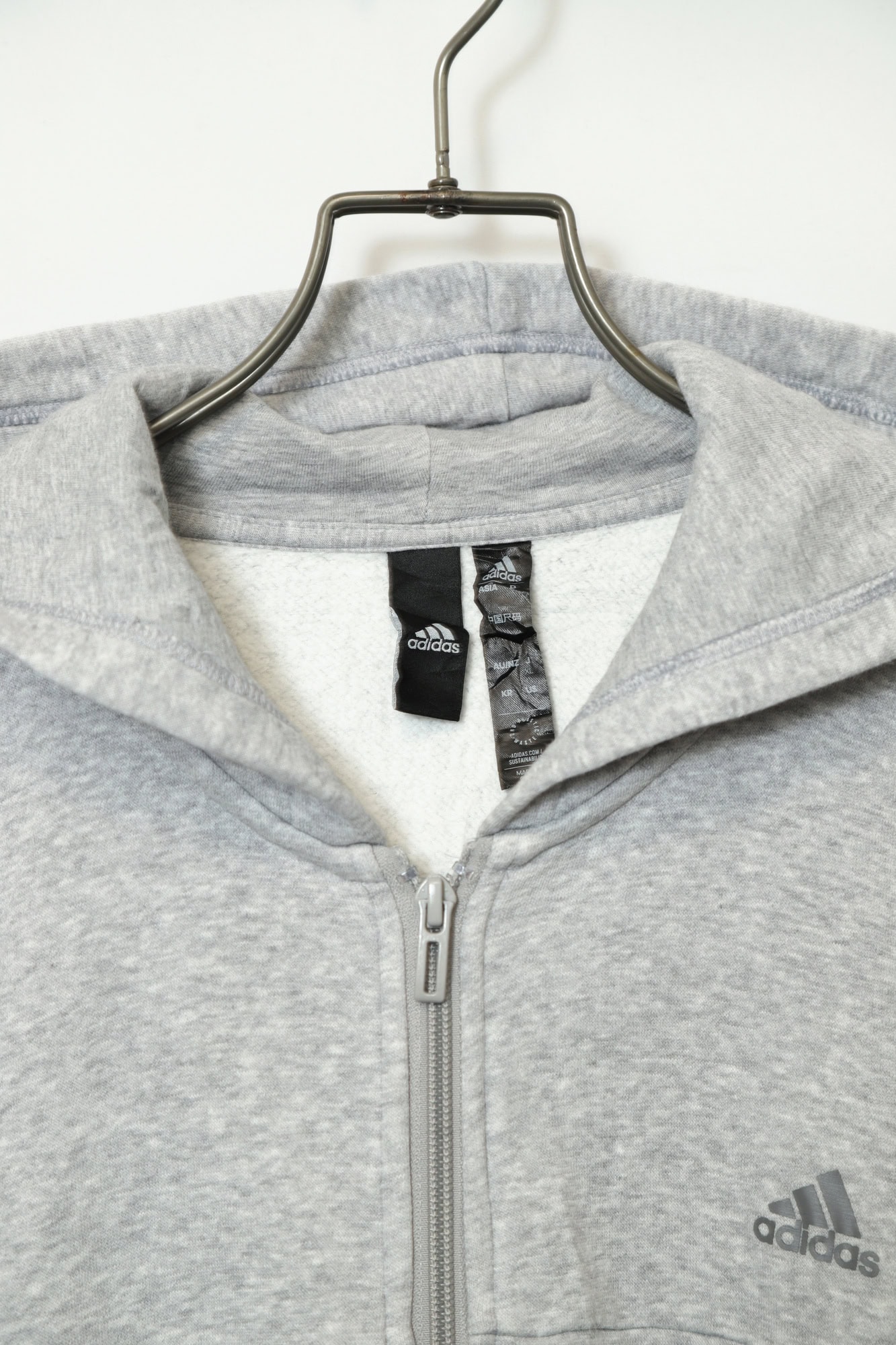 Alternative view of USED ADIDAS ZIP UP SWEAT PARKA/XL