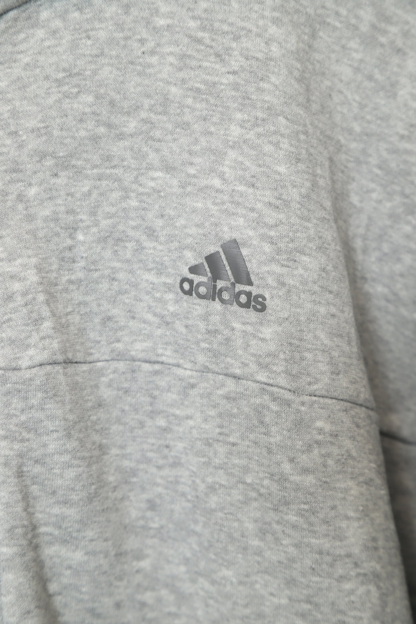 USED ADIDAS ZIP UP SWEAT PARKA/XL - 画像 (4)
