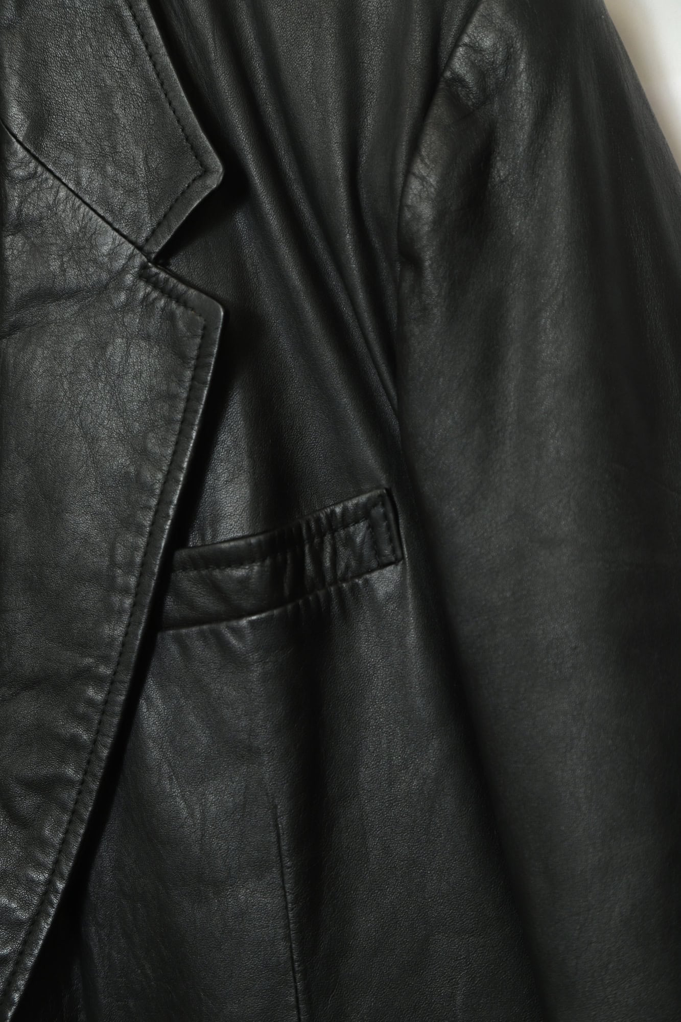 VINTAGE LEATHER TAILORED JACKET/L - 画像 (3)