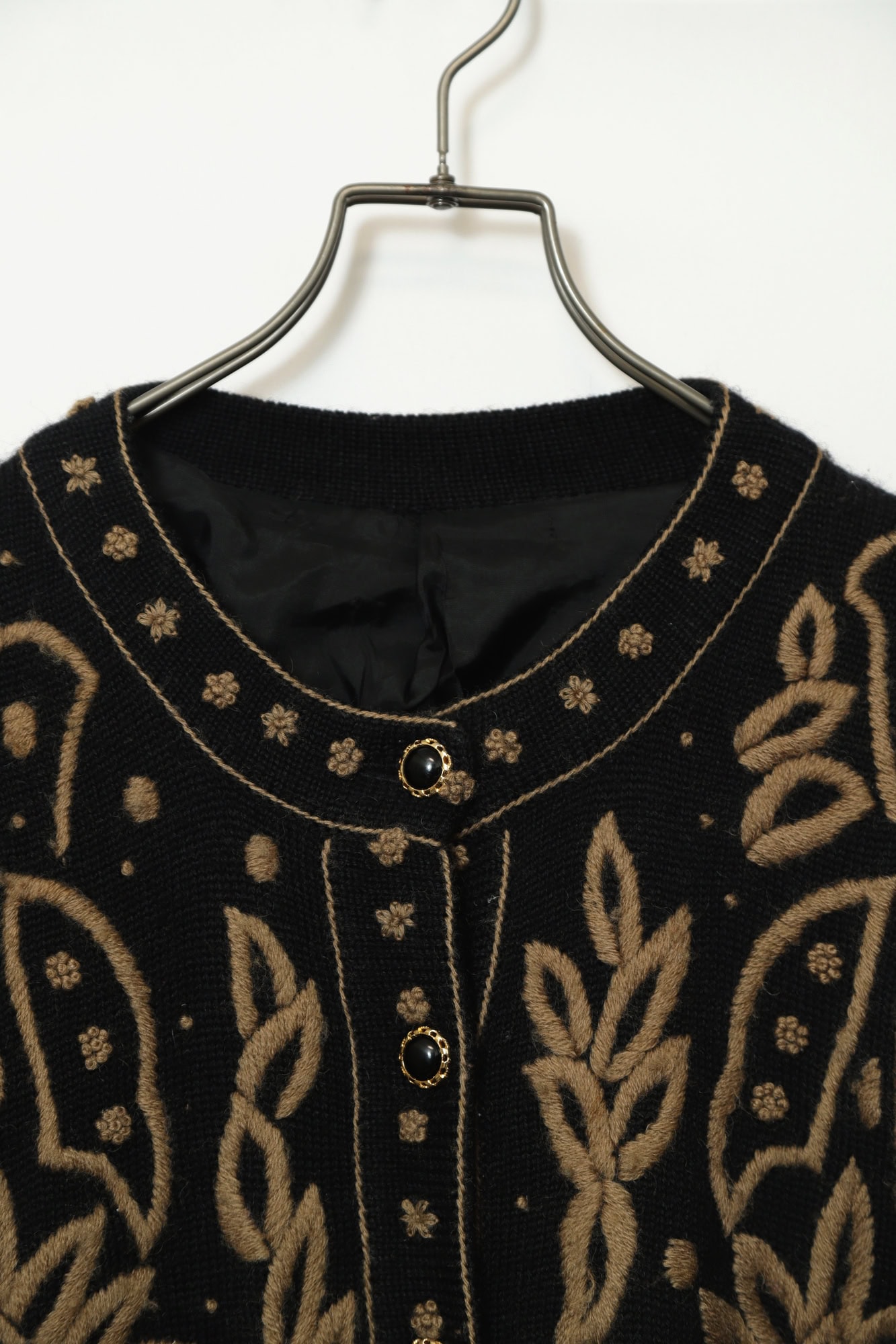 Alternative view of VINTAGE DESIGN KNIT CARDIGAN/M