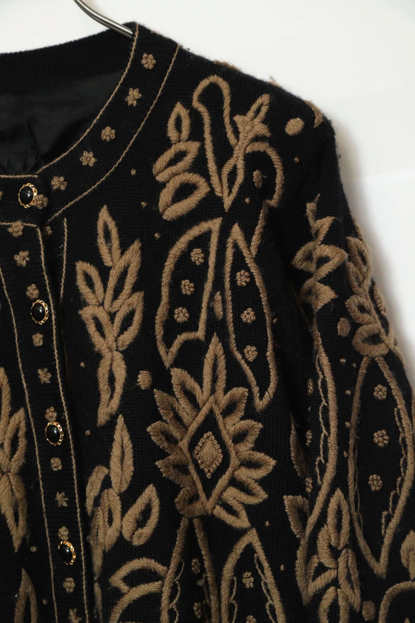 VINTAGE DESIGN KNIT CARDIGAN/M - 画像 (3)