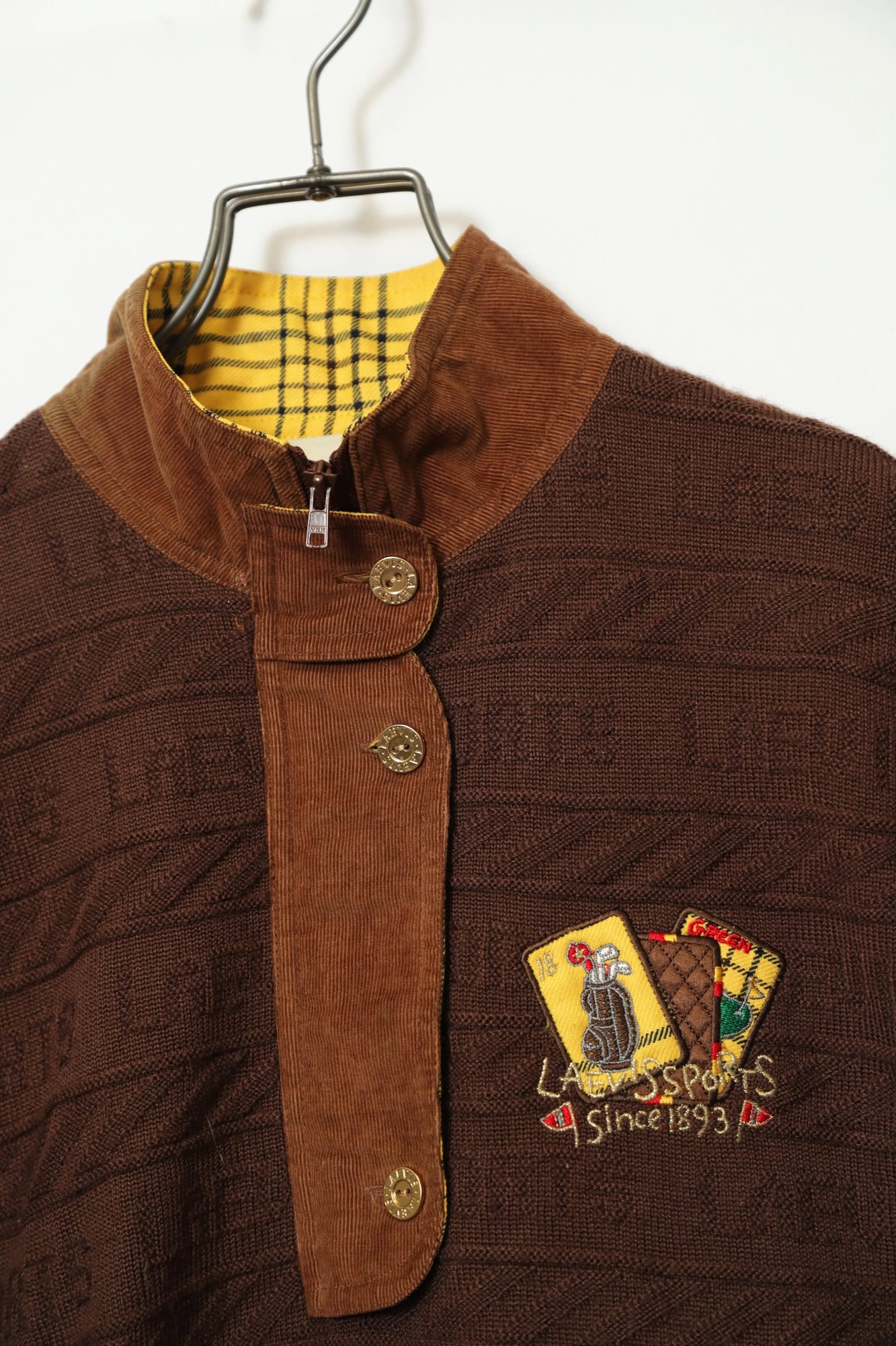 Alternative view of VINTAGE KNIT PULL OVER/M