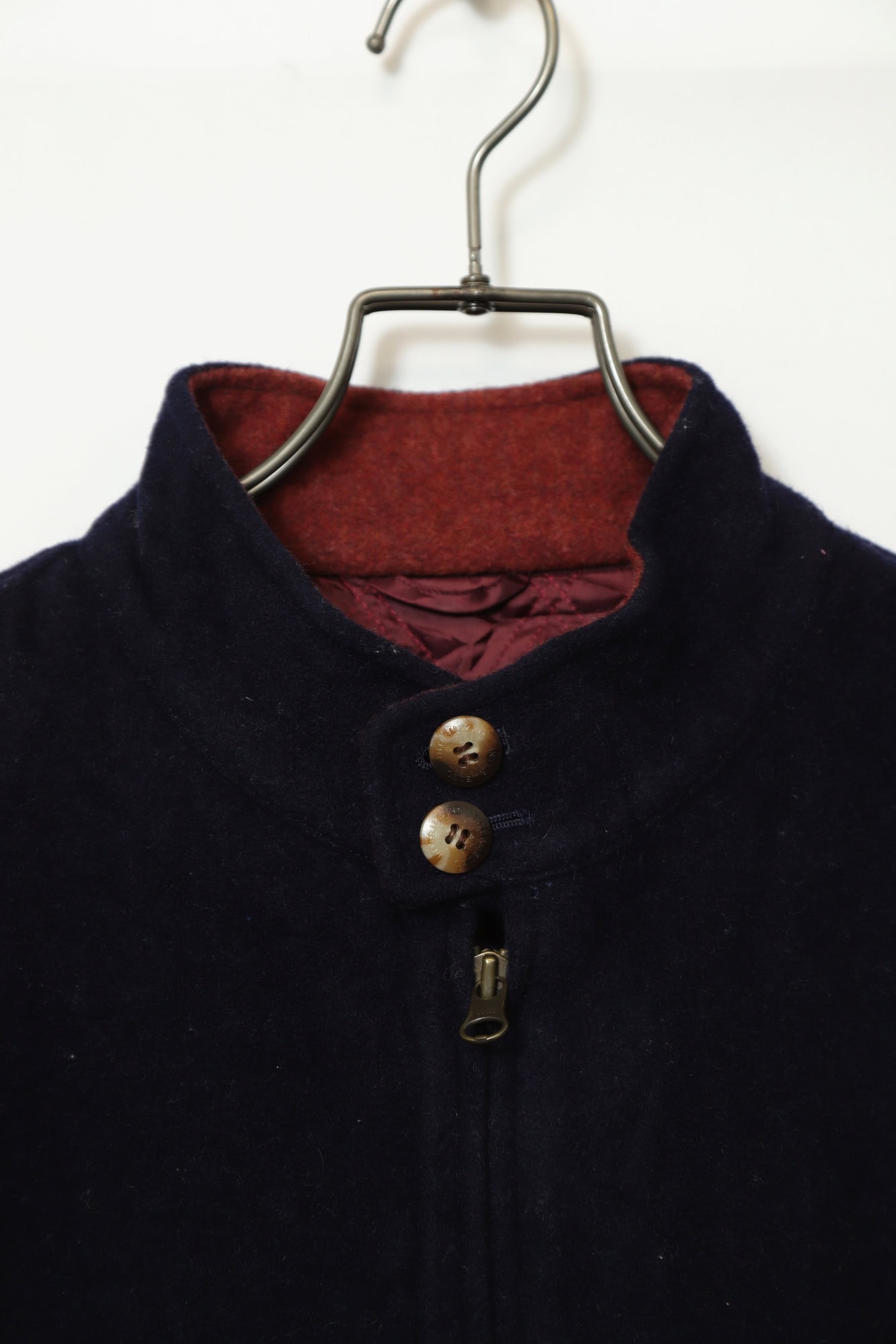 Alternative view of VINTAGE WOOL PANEL BOMBER JACKET/XL