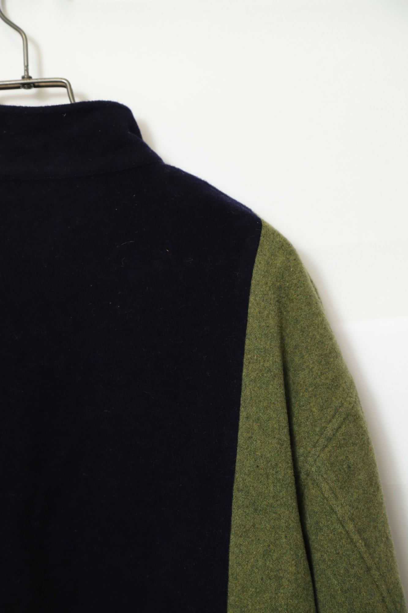 VINTAGE WOOL PANEL BOMBER JACKET/XL - 画像 (10)