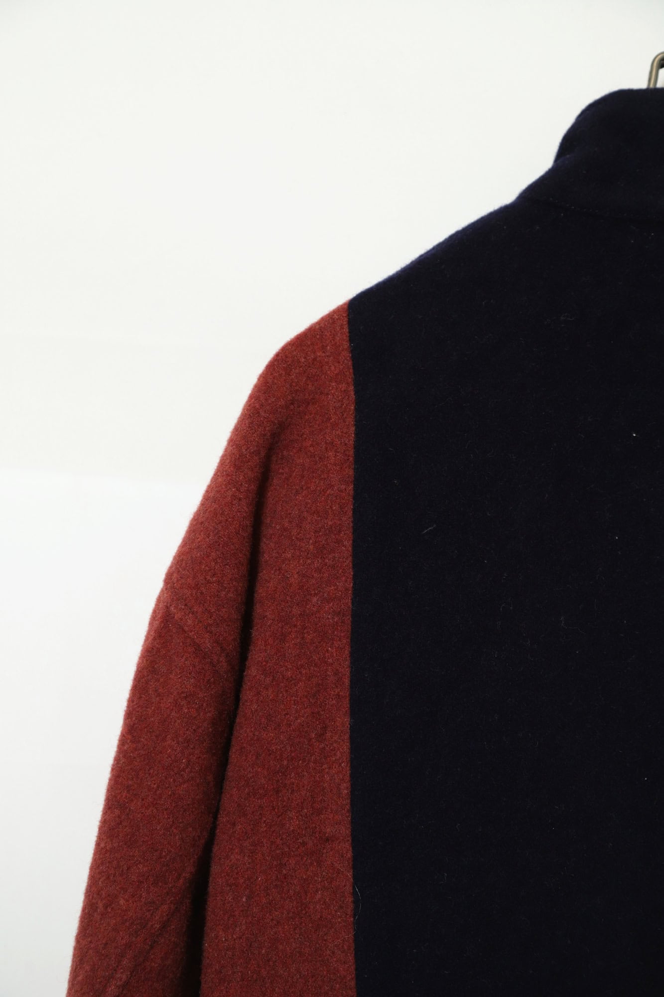 VINTAGE WOOL PANEL BOMBER JACKET/XL - 画像 (11)