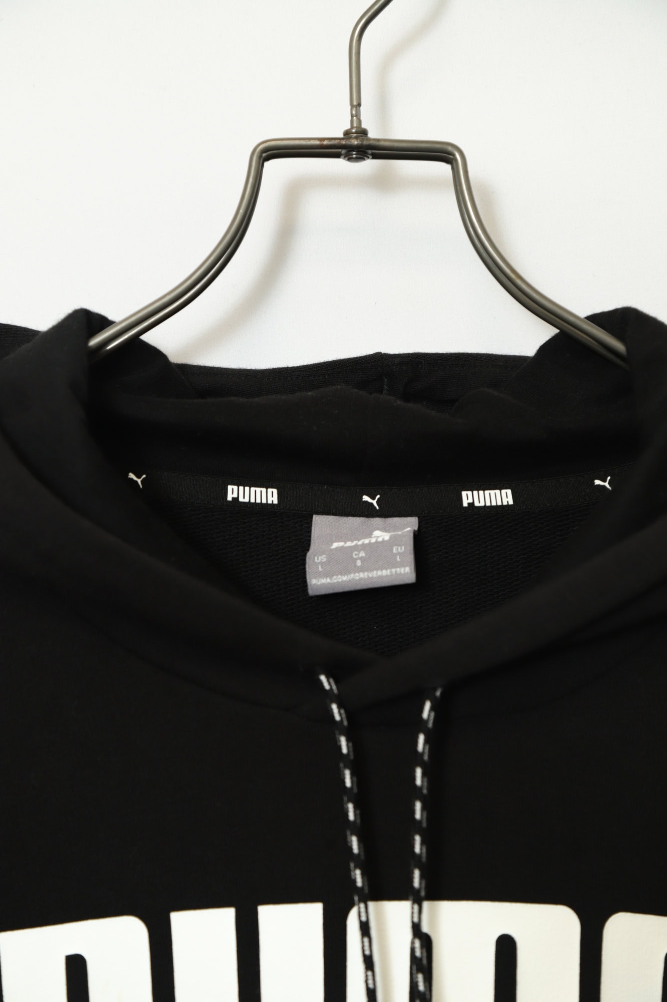 Alternative view of USED PUMA PRINTED SWEAT PARKA/L