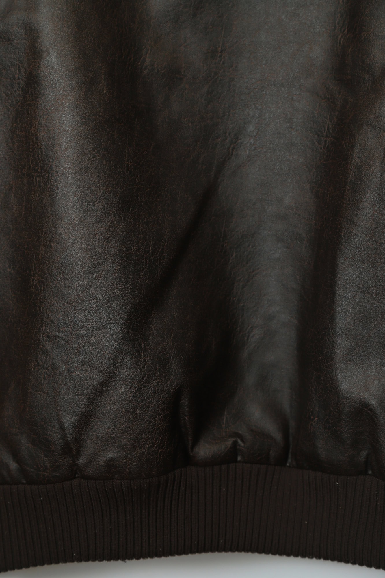 VINTAGE FAKE LEATHER JACKET/XL - 画像 (10)