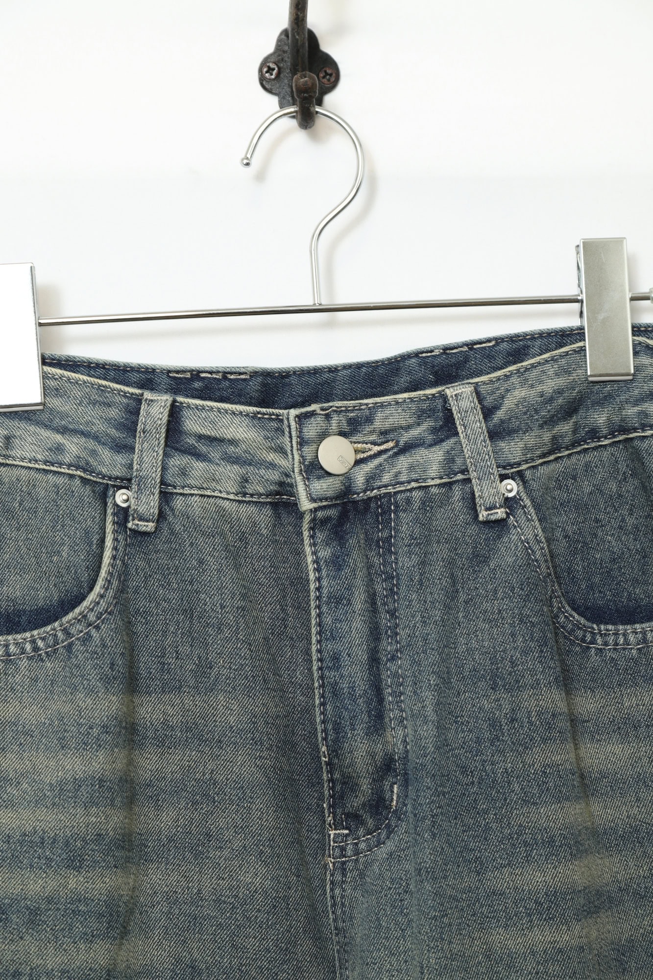 Alternative view of VINTAGE WIDE DENIM PANTS/W74