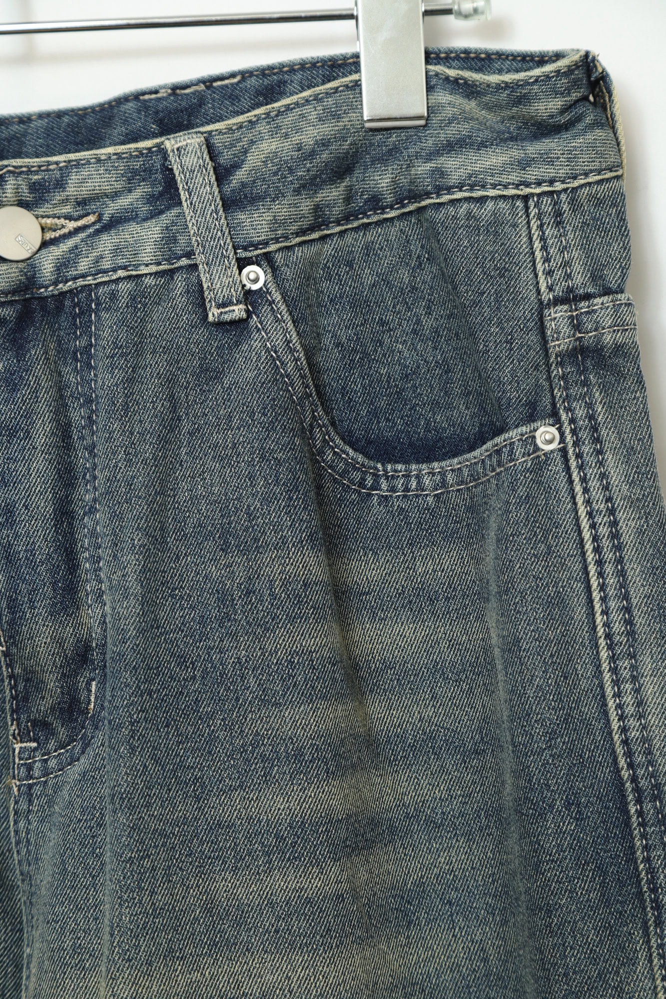 VINTAGE WIDE DENIM PANTS/W74 - 画像 (3)