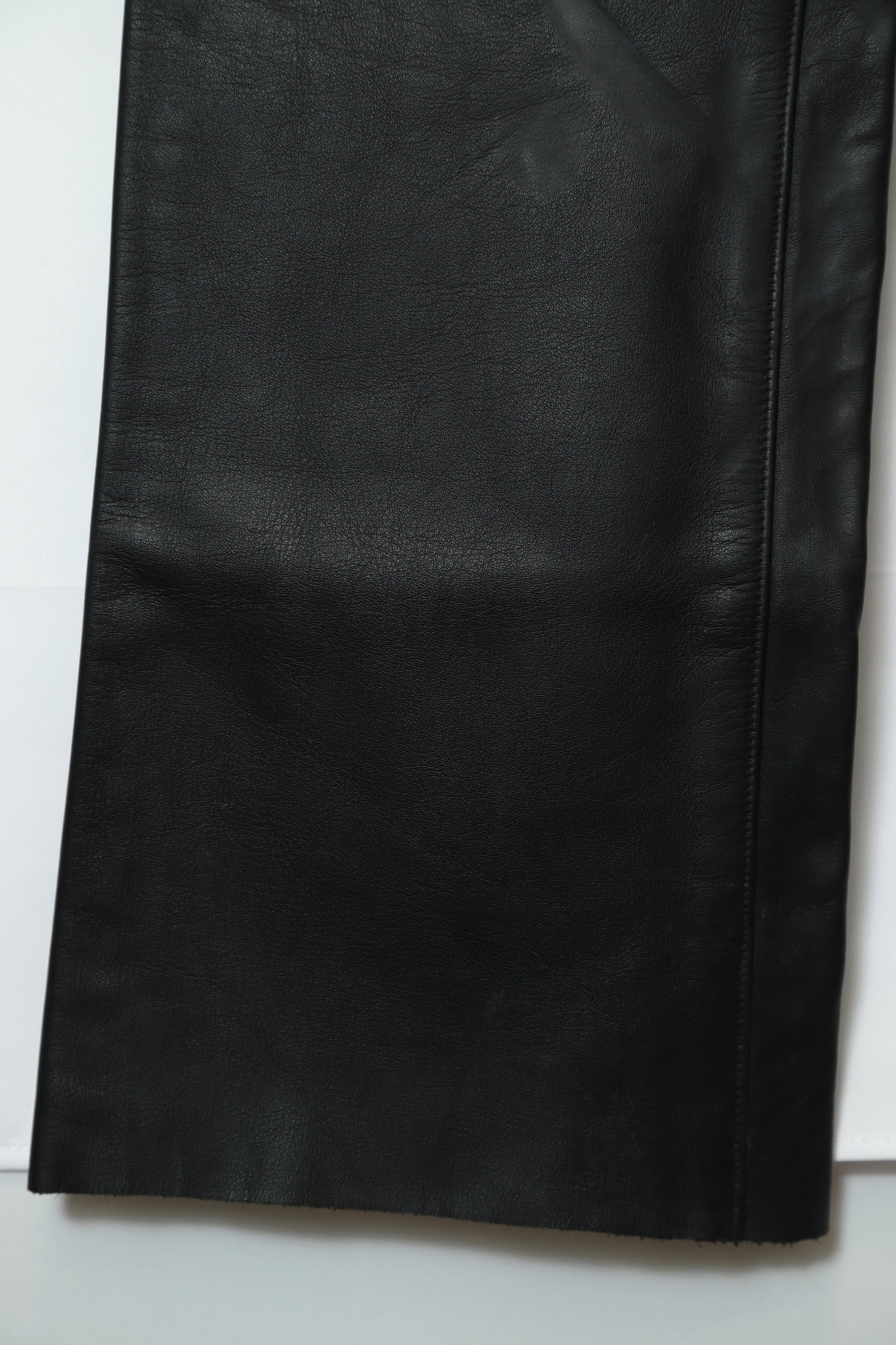 VINTAGE FLARE LEATHER PANTS/W78 - 画像 (4)