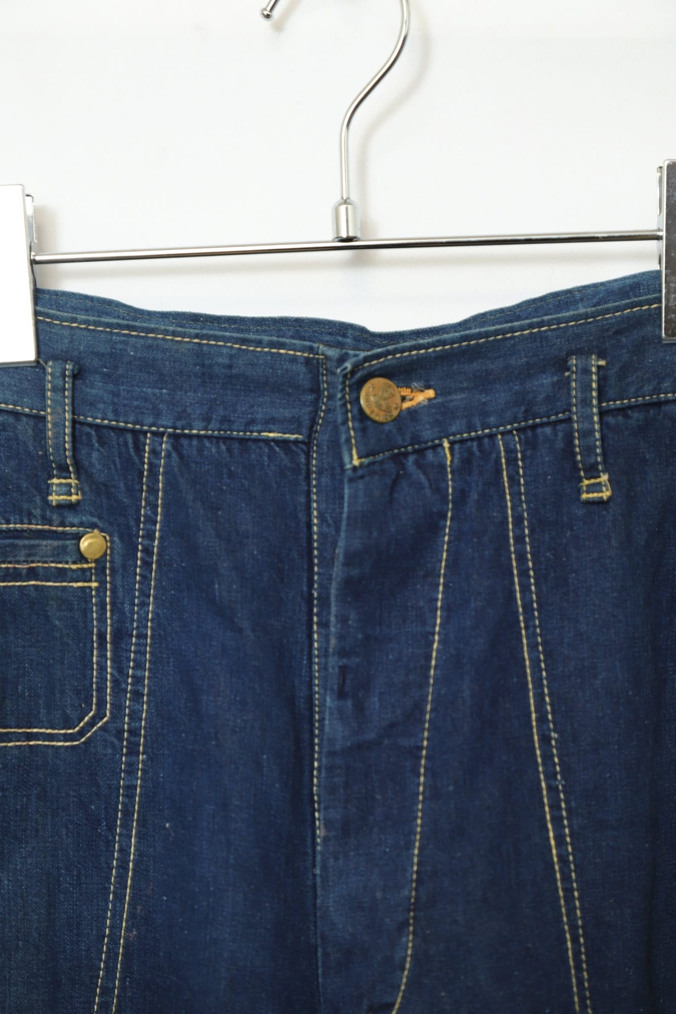 Alternative view of VINTAGE DENIM PANTS/W74