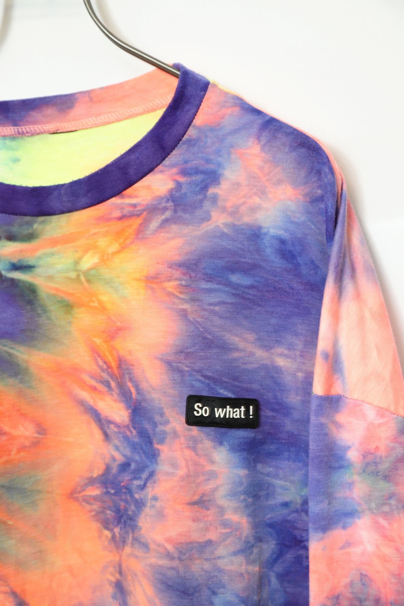 VINTAGE TIE-DYE LONG SLEEVE T-SHIRT/XL - 画像 (3)