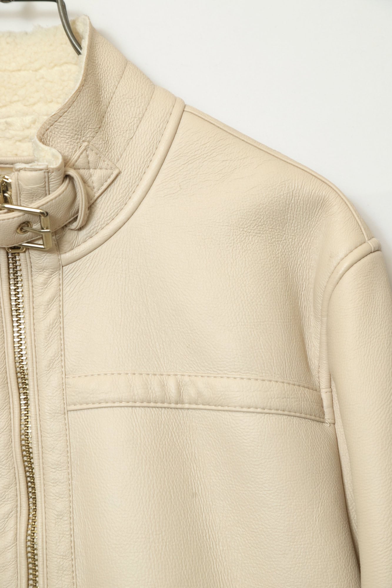 USED FAKE MOUTON JACKET/L - 画像 (3)