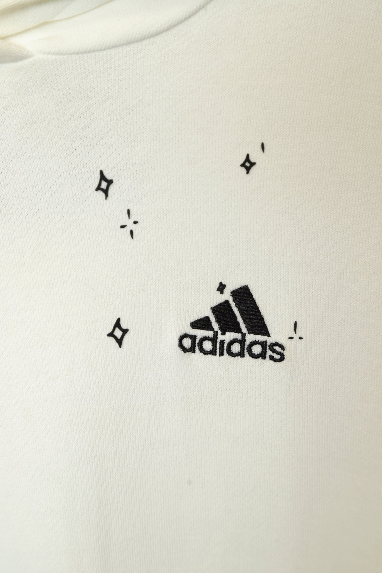 USED ADIDAS LOGO PARKA SWEAT SHIRT/L - 画像 (3)