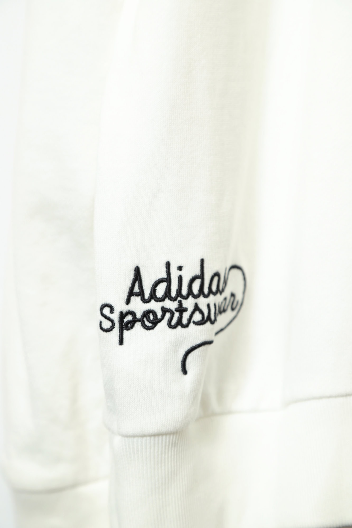 USED ADIDAS LOGO PARKA SWEAT SHIRT/L - 画像 (10)