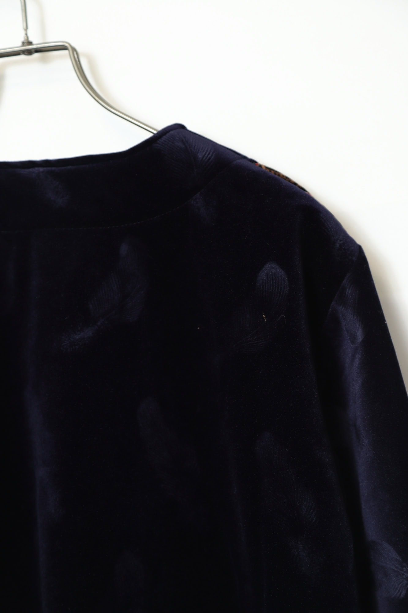 VINTAGE VELVET NO COLLAR JACKET/L - 画像 (9)