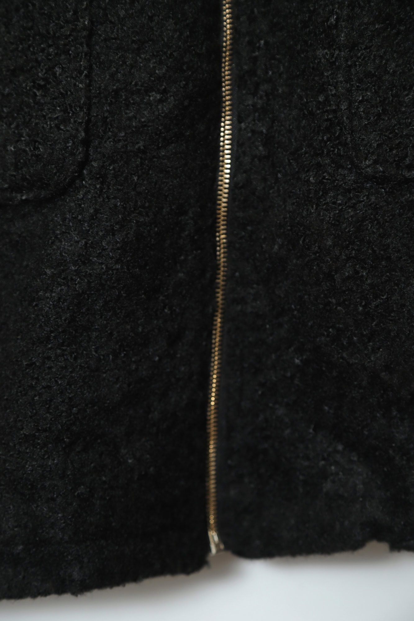 VINTAGE BOA KNIT JACKET/L - 画像 (6)