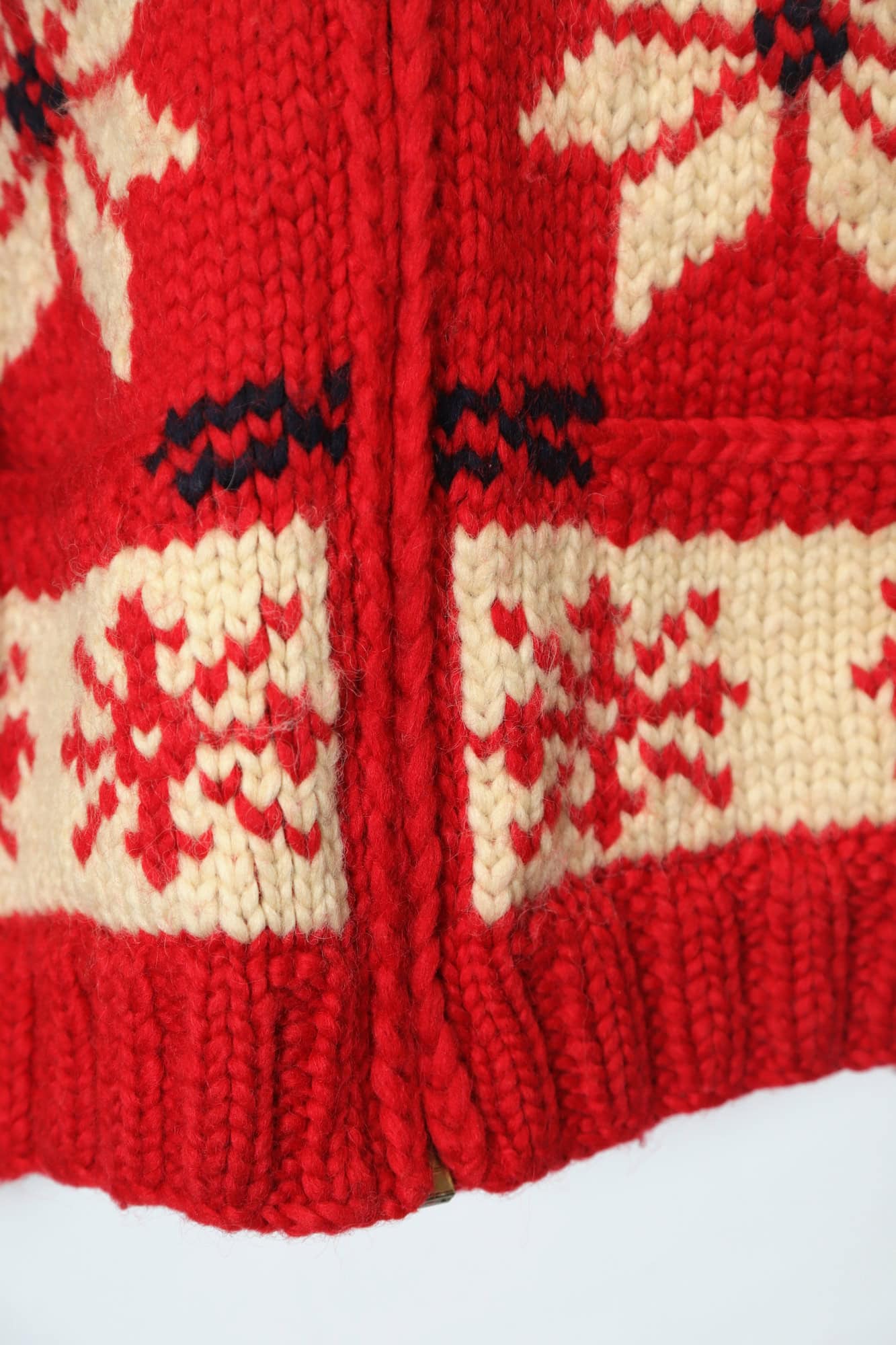VINTAGE WOOL KNIT JACKET/L - 画像 (7)