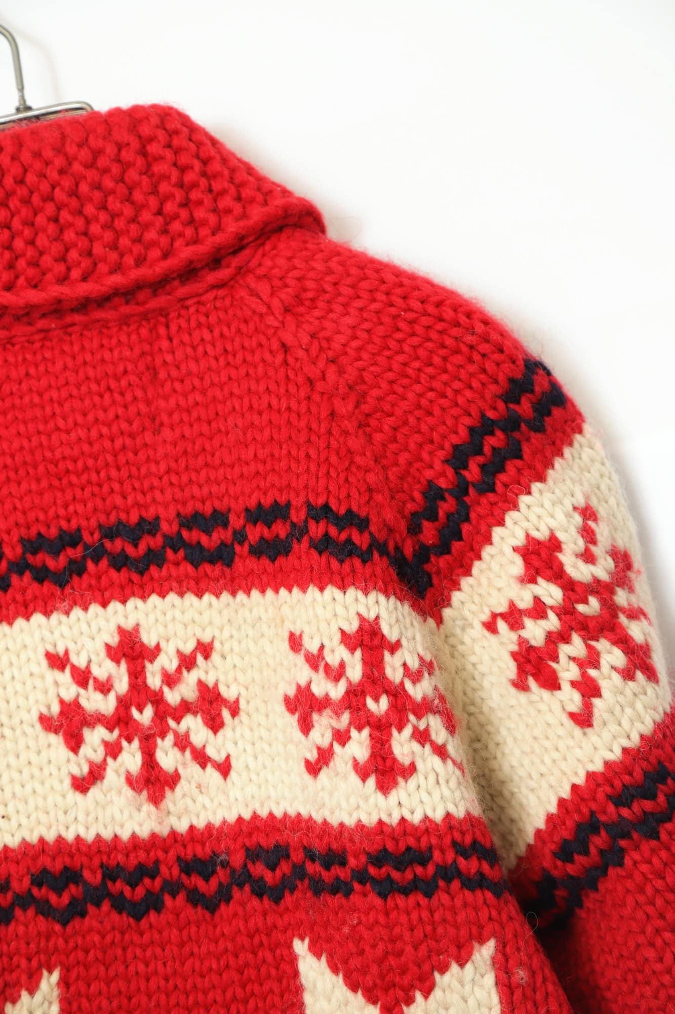 VINTAGE WOOL KNIT JACKET/L - 画像 (10)