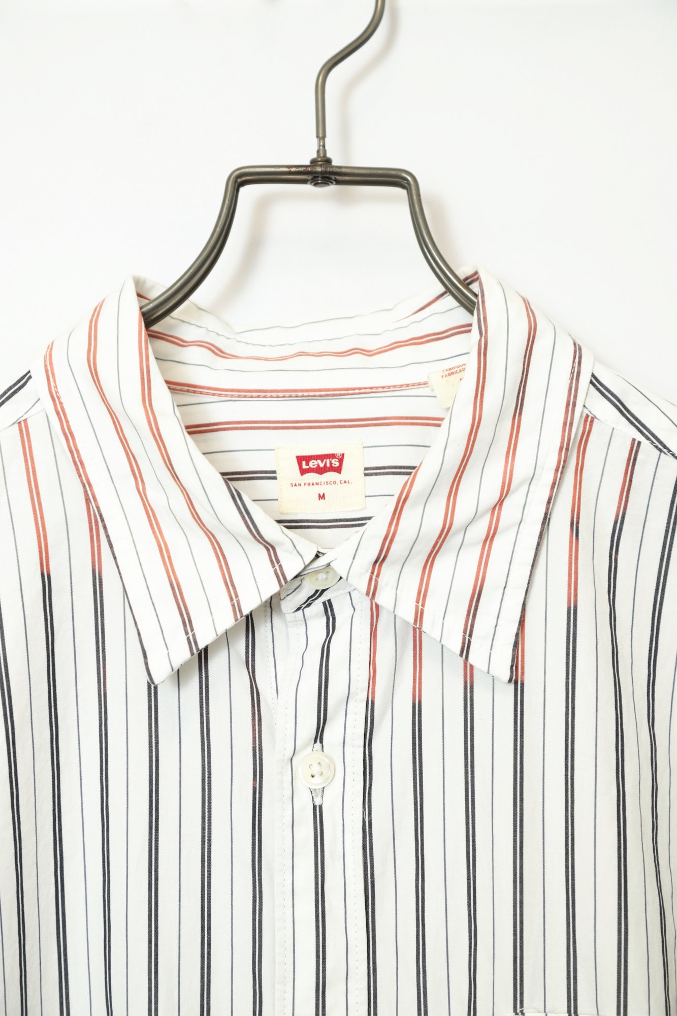 Alternative view of USED LEVI'S STRIPE SHIRT/XL