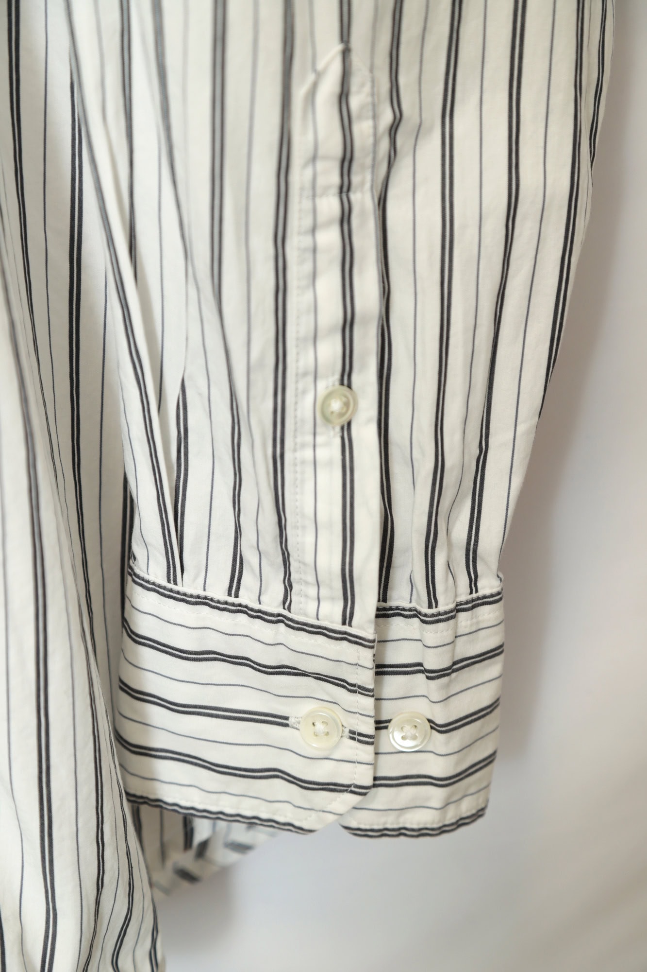 USED LEVI'S STRIPE SHIRT/XL - 画像 (5)