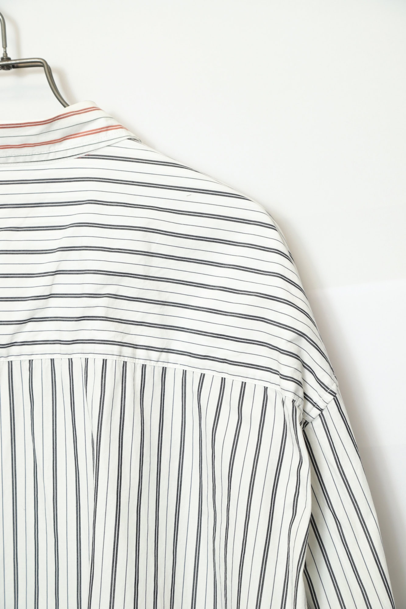 USED LEVI'S STRIPE SHIRT/XL - 画像 (9)