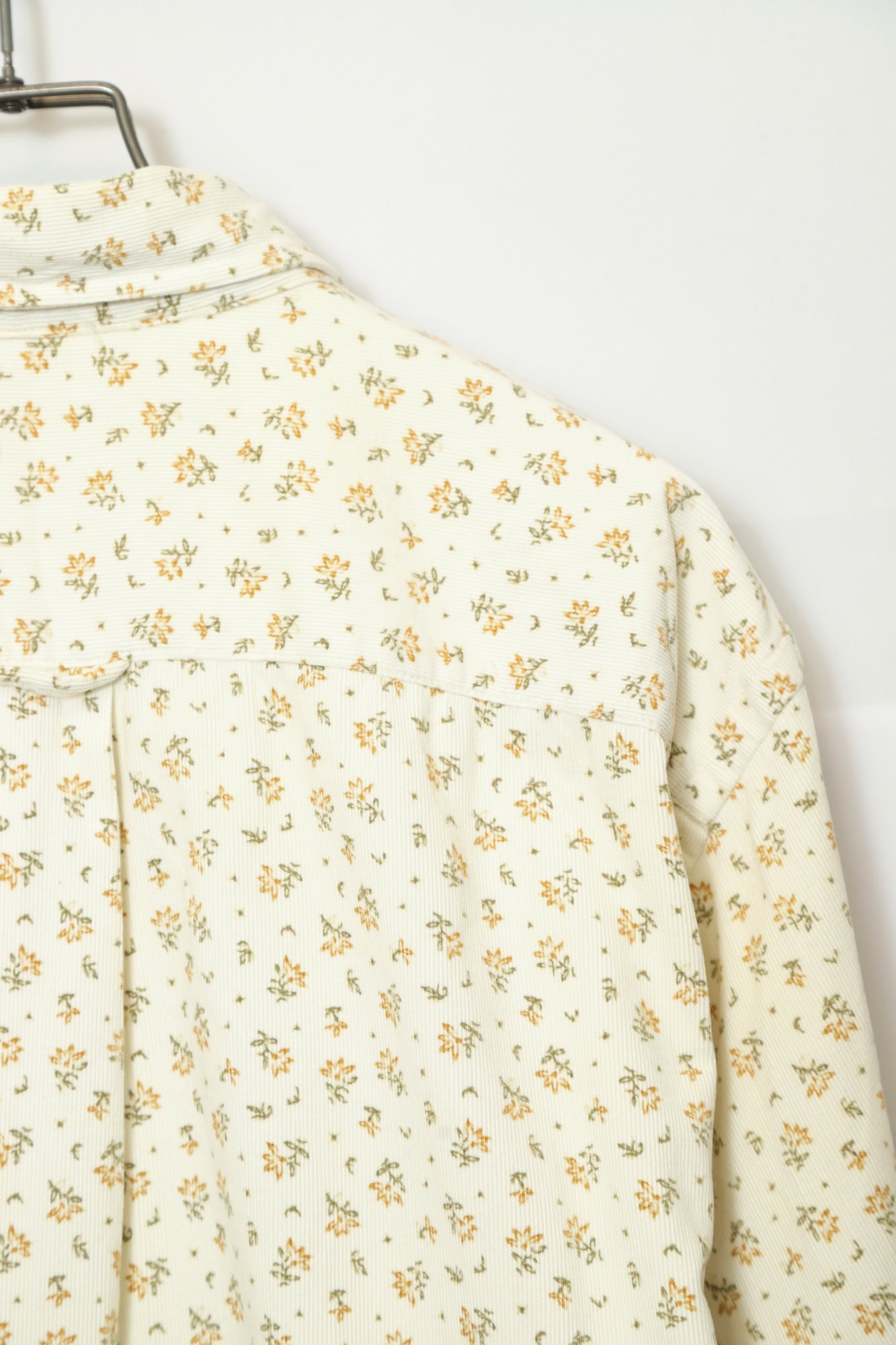 VINTAGE PATTERN CORDUROY PRINTED SHIRT/XL - 画像 (8)