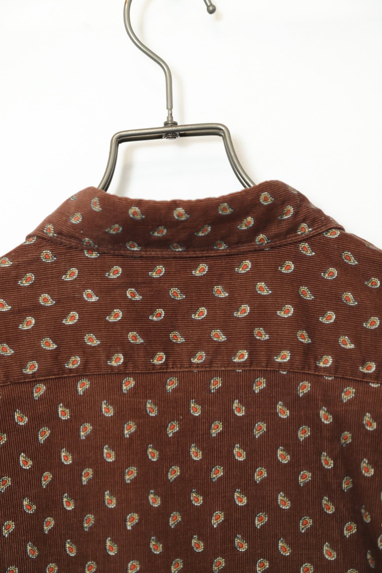 VINTAGE CORDUROY PRINTED SHIRT/L - 画像 (7)