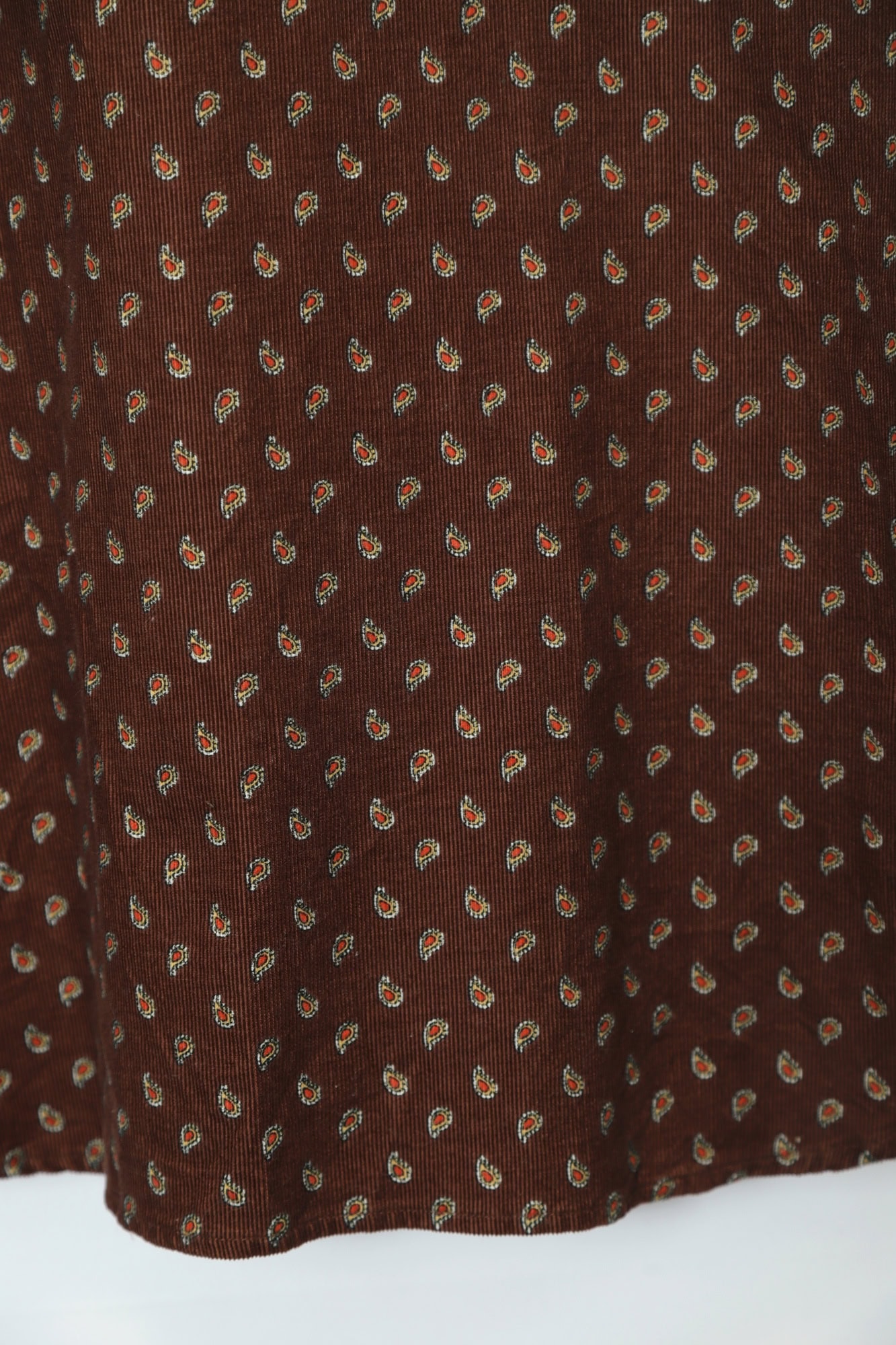 VINTAGE CORDUROY PRINTED SHIRT/L - 画像 (8)