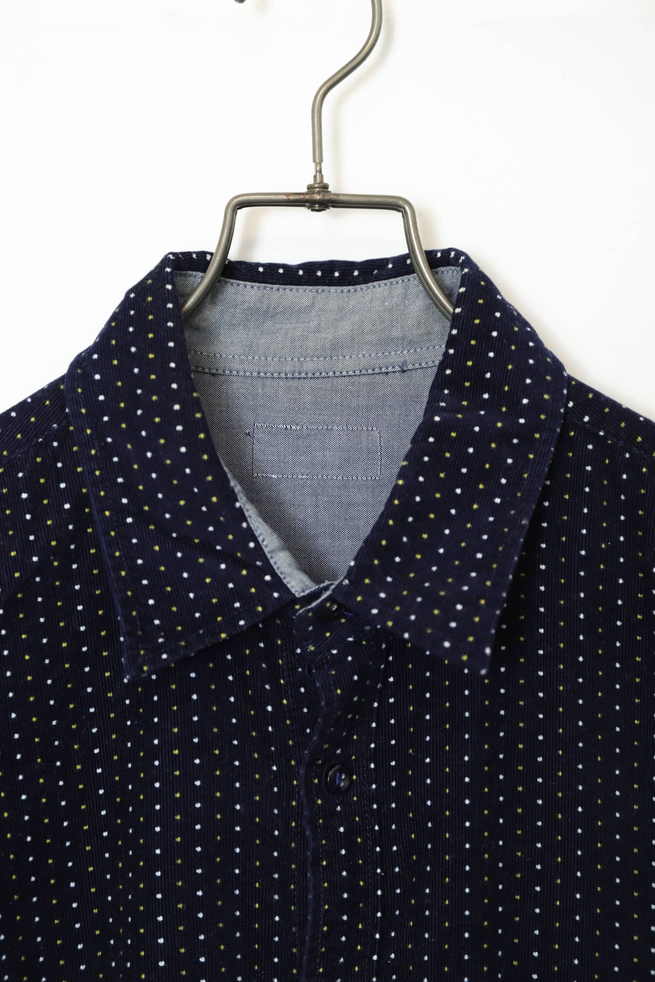 Alternative view of VINTAGE CORDUROY PRINTED SHIRT/M