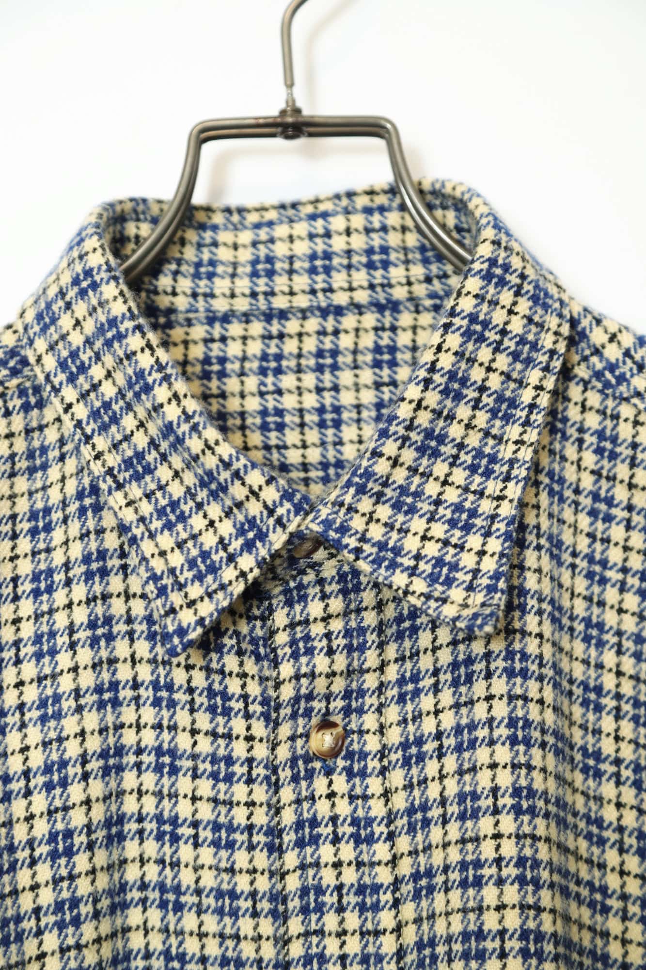 Alternative view of VINTAGE WOOLY CHECK SHIRT/L