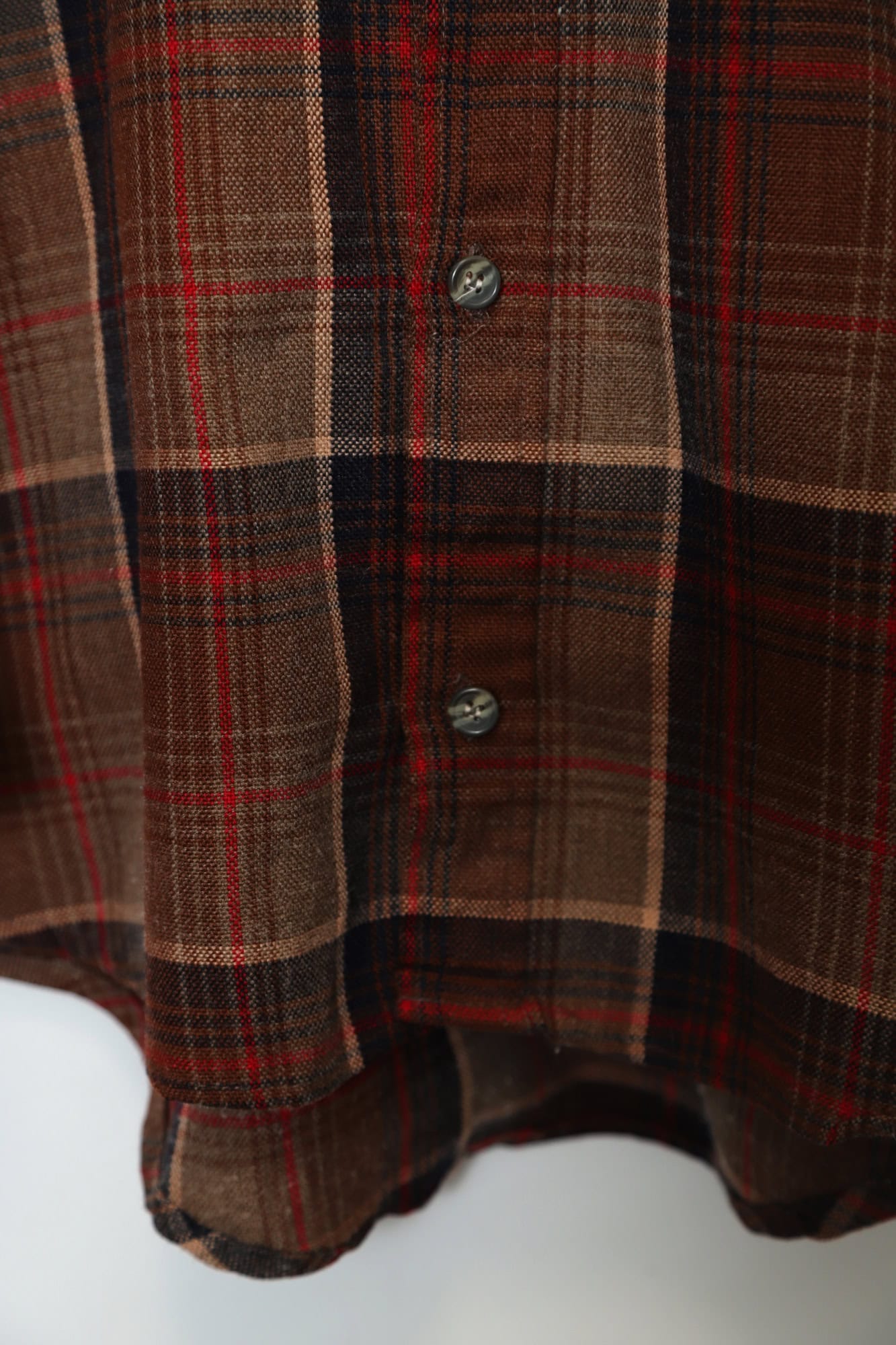 VINTAGE WOOLY CHECK SHIRT/M - 画像 (5)