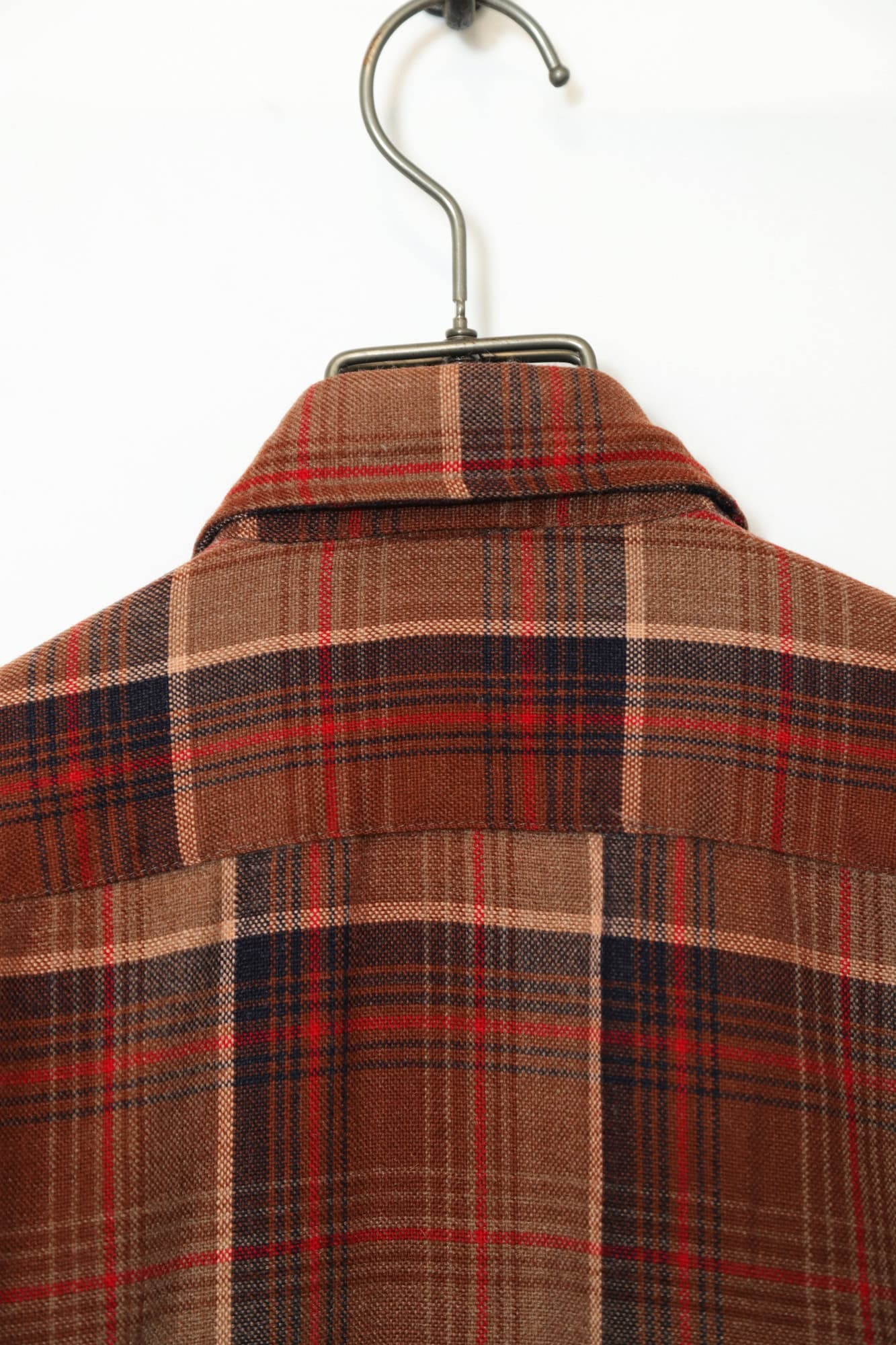 VINTAGE WOOLY CHECK SHIRT/M - 画像 (7)
