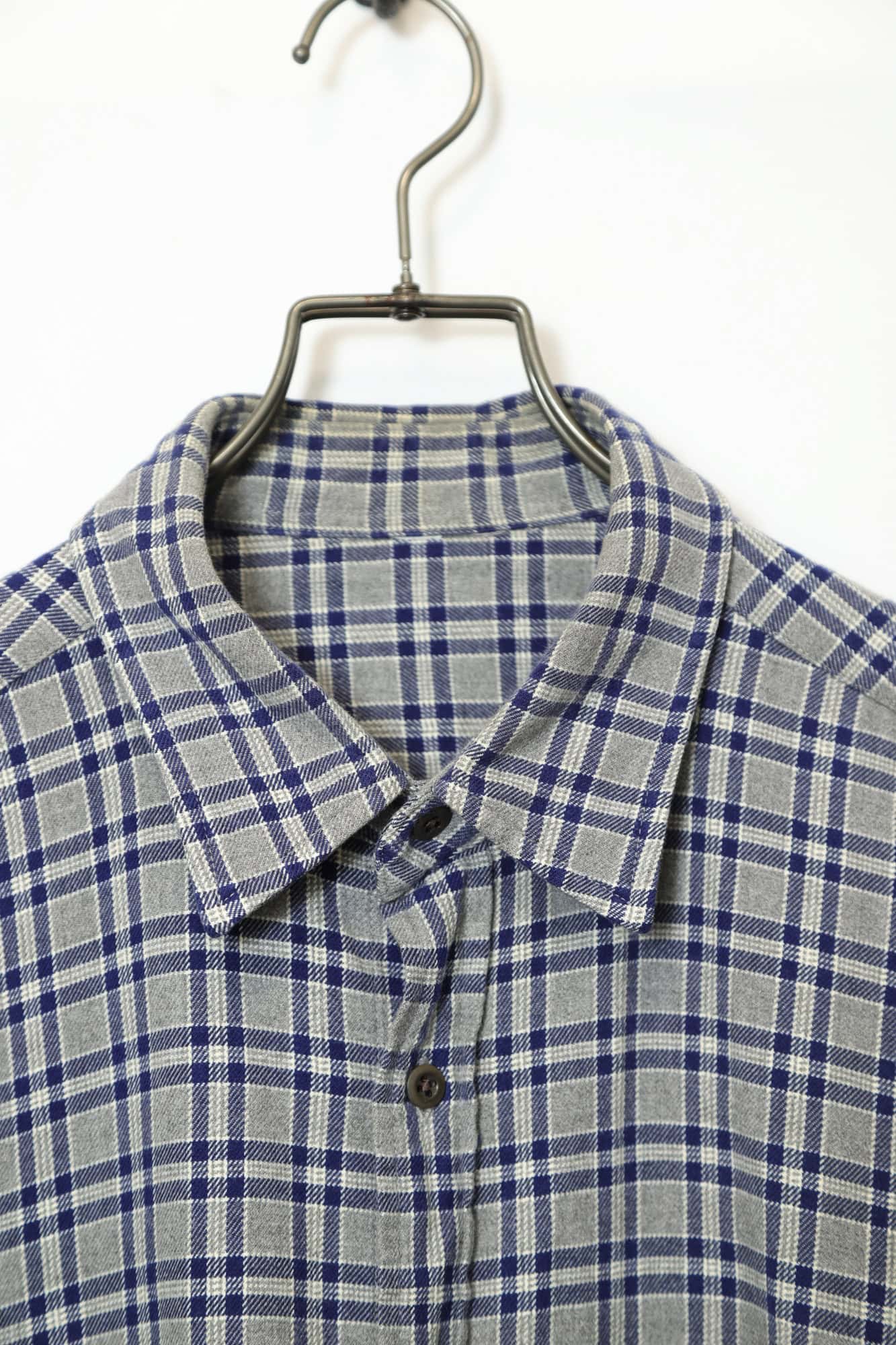Alternative view of VINTAGE WOOLY CHECK SHIRT/L