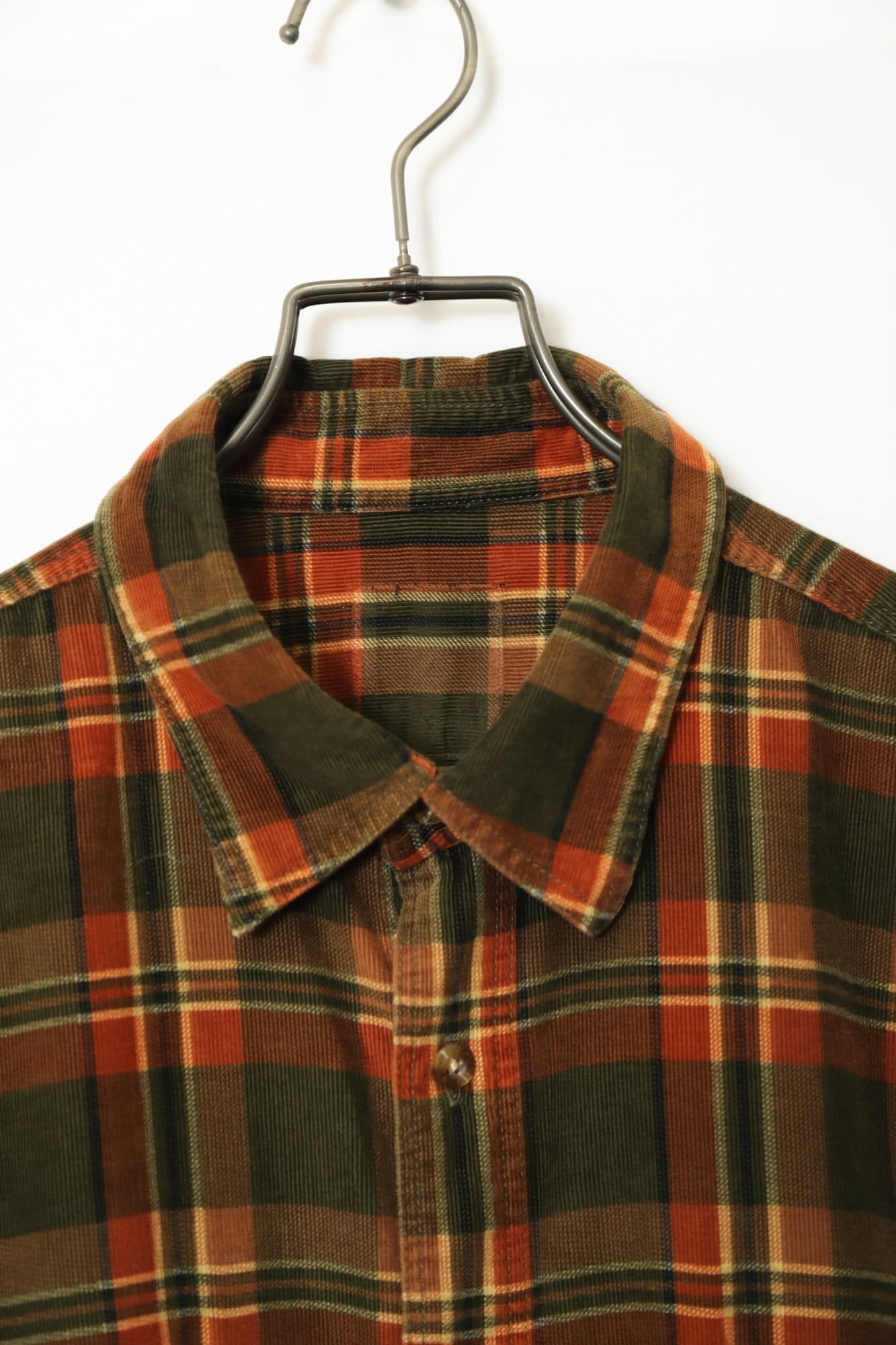 Alternative view of VINTAGE CORDUROY CHECK SHIRT/L