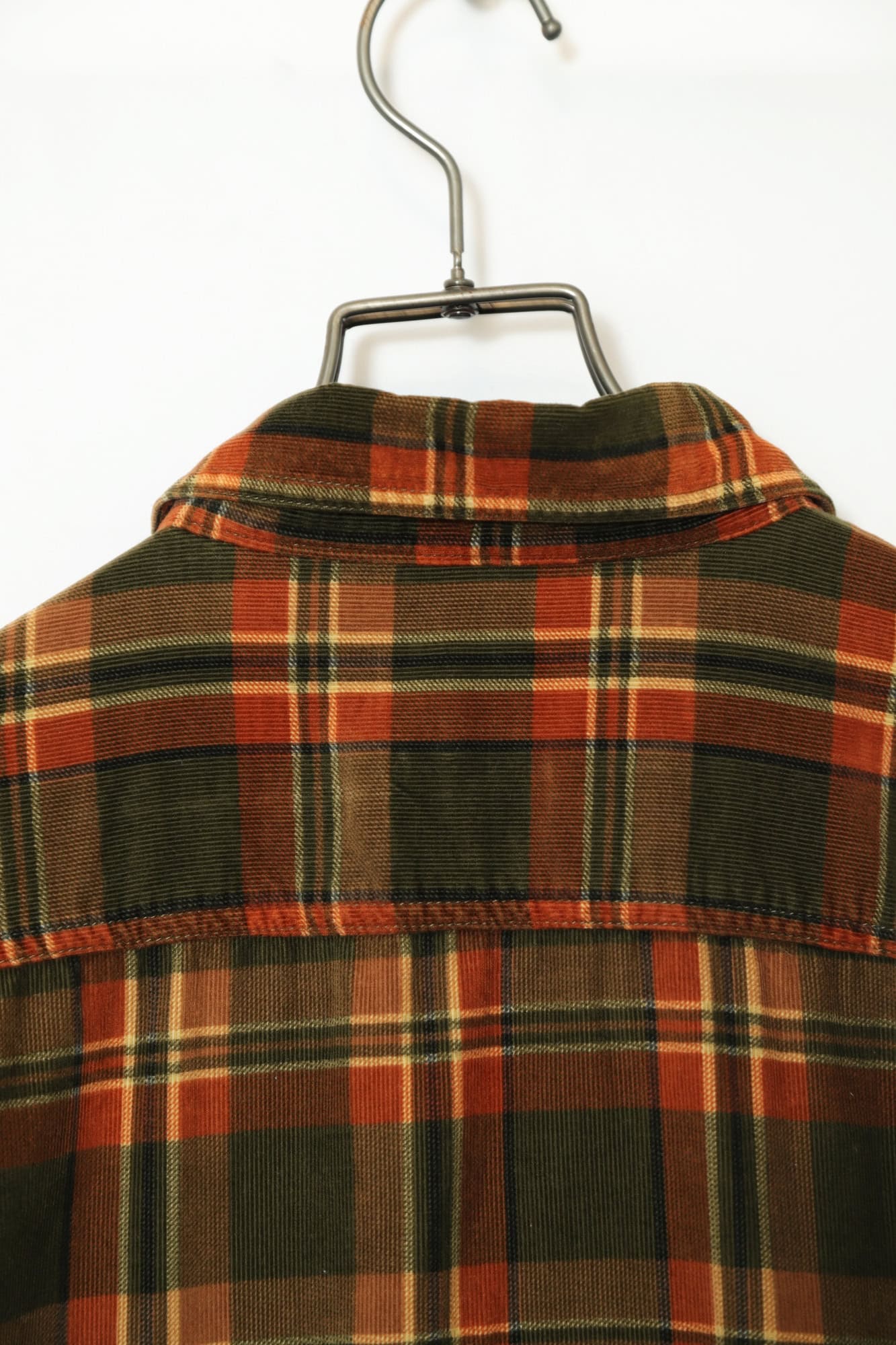 VINTAGE CORDUROY CHECK SHIRT/L - 画像 (7)