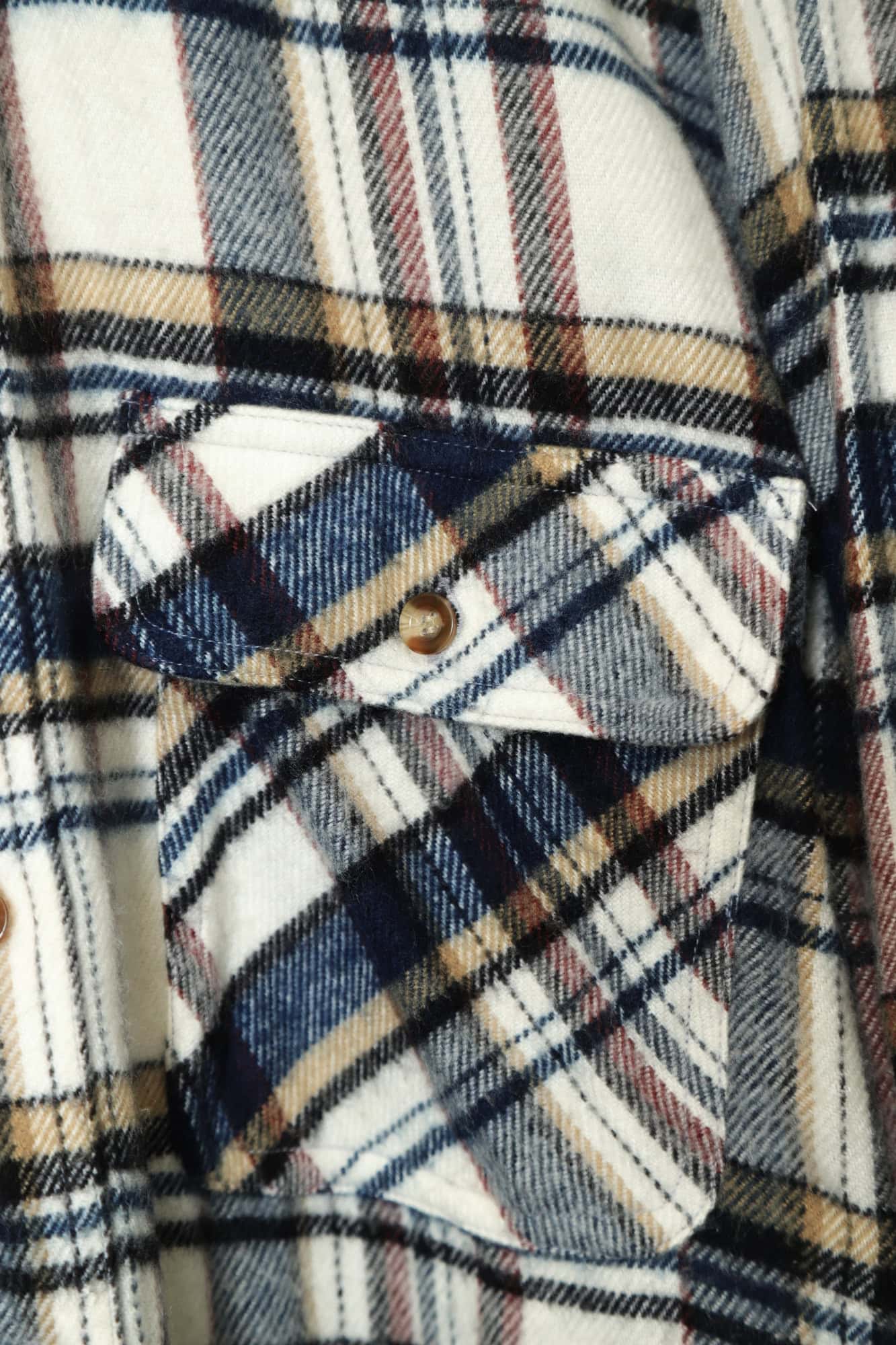 VINTAGE CHECK CPO JACKET/M - 画像 (3)